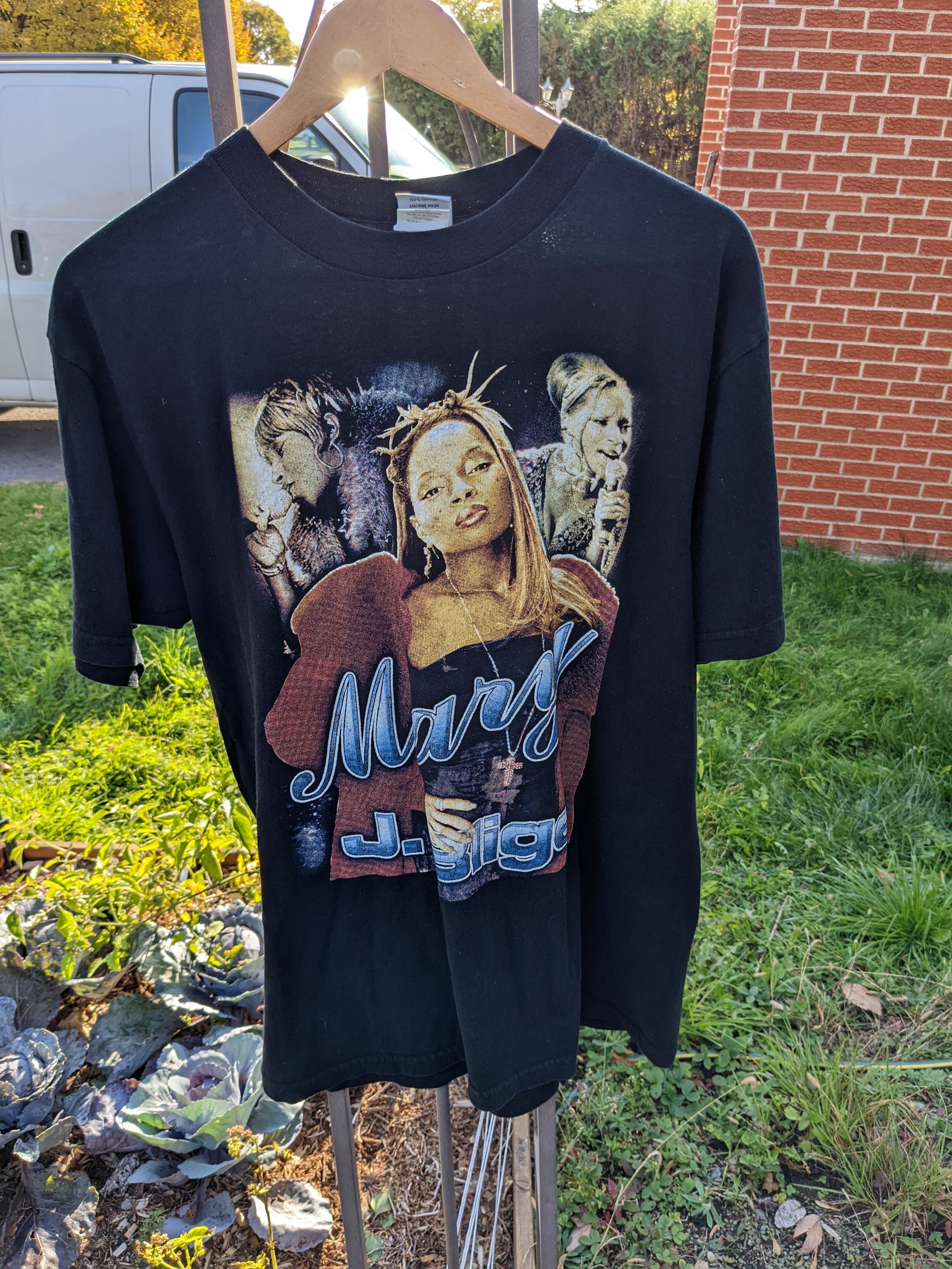 Vintage 1998 Grail bootleg Mary J blige tee | Grailed