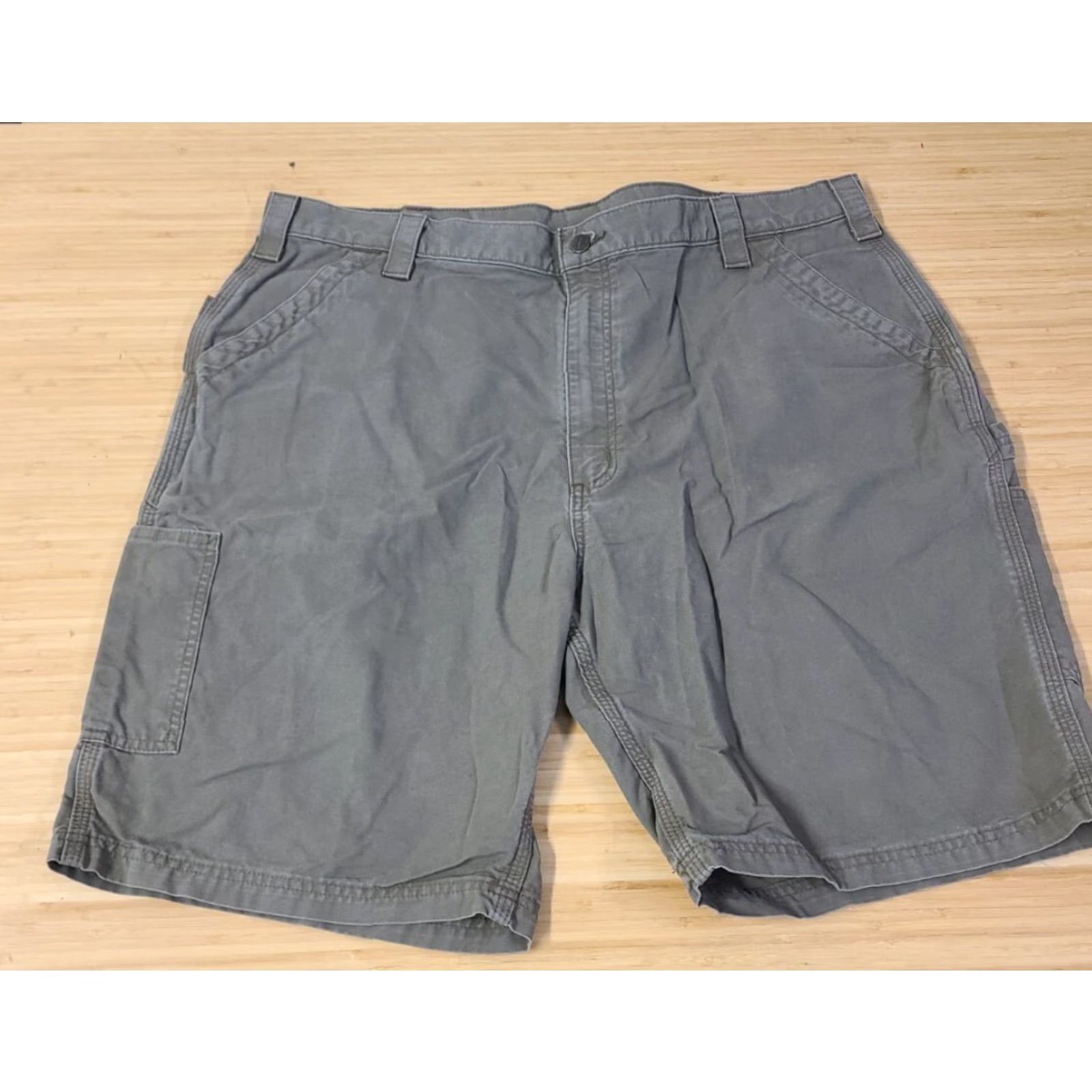 Carhartt Carhartt Men's Carpenter Style Green Shorts Size 42 B147 LBR Size US 42 / EU 58 - 2 Thumbnail