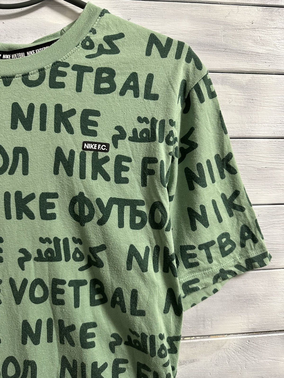 Nike Rare T-Shirt Nike F.C. Football Monogram Size US S / EU 44-46 / 1 - 2 Thumbnail