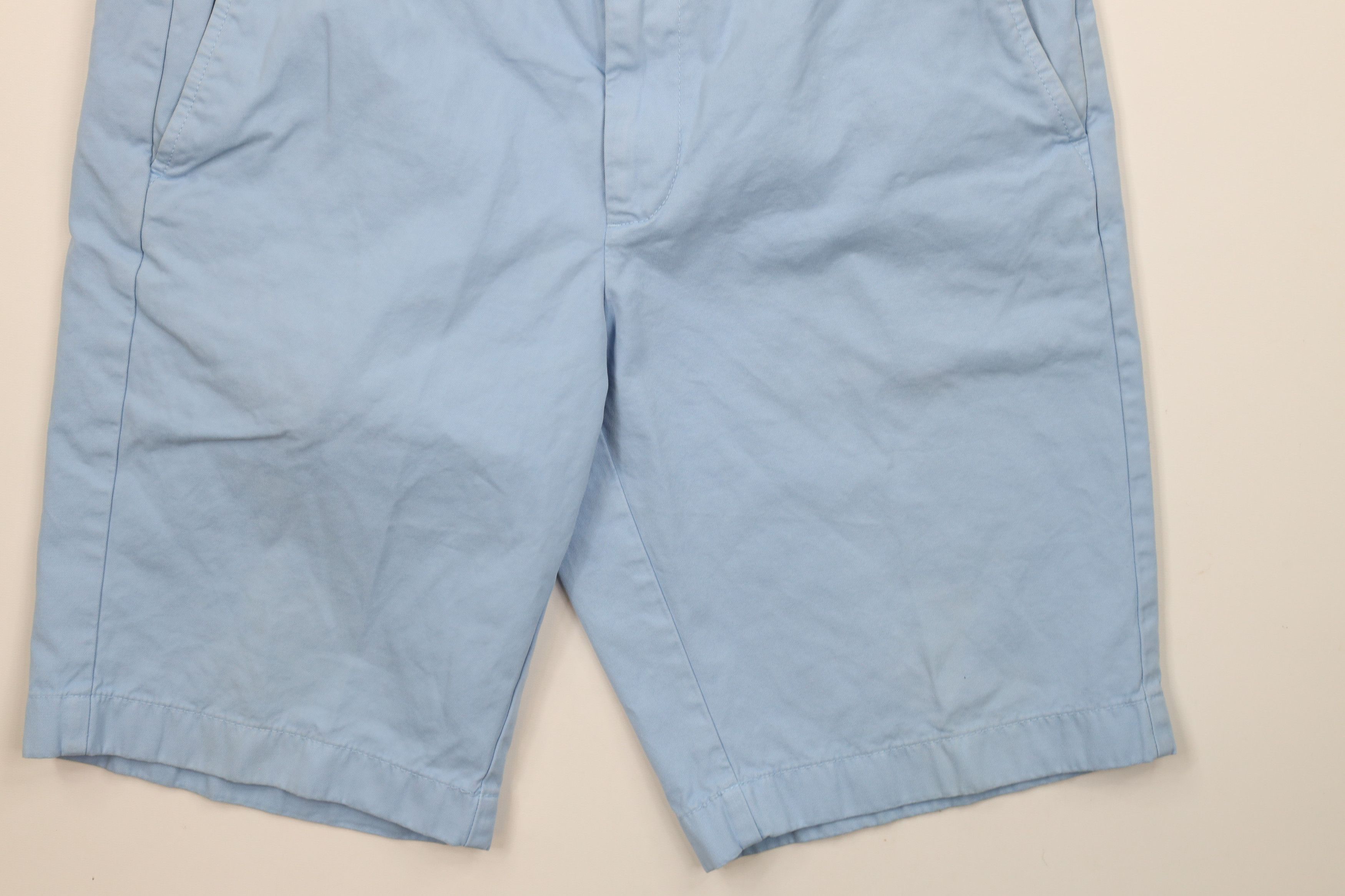 Brooks Brothers × Vintage Vintage Brooks Brothers Bermuda Chino Shorts Carolina Blue Size US 34 / EU 50 - 4 Thumbnail