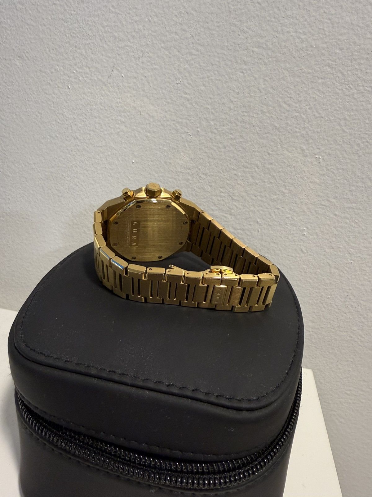 Other Aura Watch 1023 CHRONOGRAPH: GOLD - 40mm Size 40 - 6 Thumbnail