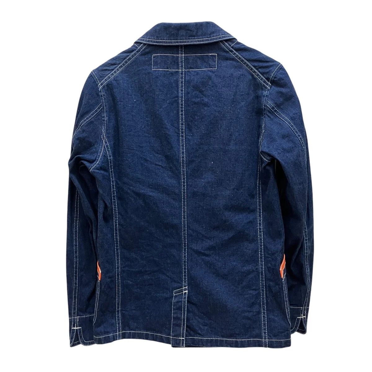 Comme des Garcons × Junya Watanabe AD2011 Double Breasted Denim Work Jacket Size S / US 4 / IT 40 - 2 Thumbnail