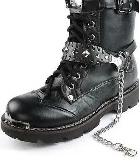 Other Punk Rivet Chain Shoes Accessories ( pair set) Size ONE SIZE - 3 Thumbnail