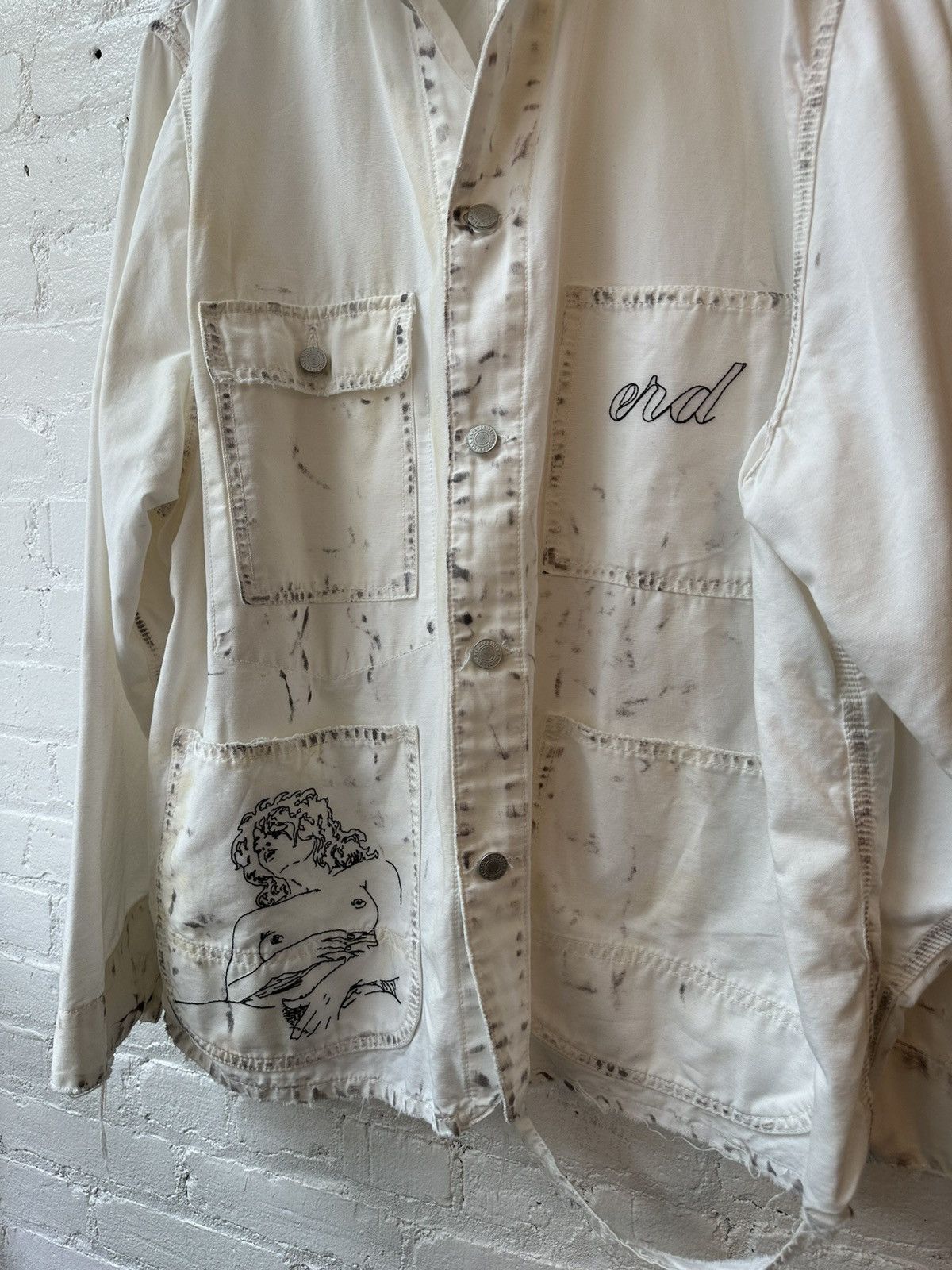 Enfants Riches Deprimes ENFANT RICHES DEPRIMES THRASHED PERVERTED GIRL JACKET Size US L / EU 52-54 / 3 - 2 Thumbnail