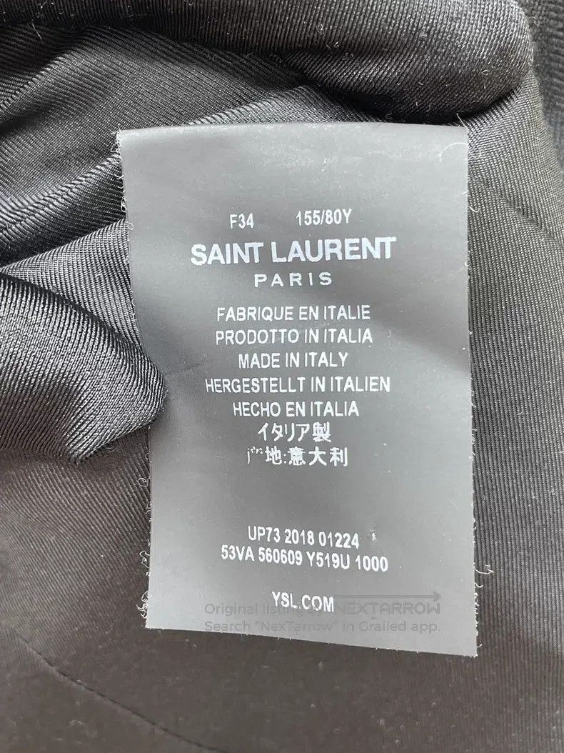 Saint Laurent Paris Saint Laurent Paris Embroidered gold trim court suit Size XXS / US 00 / IT 34 - 6 Thumbnail