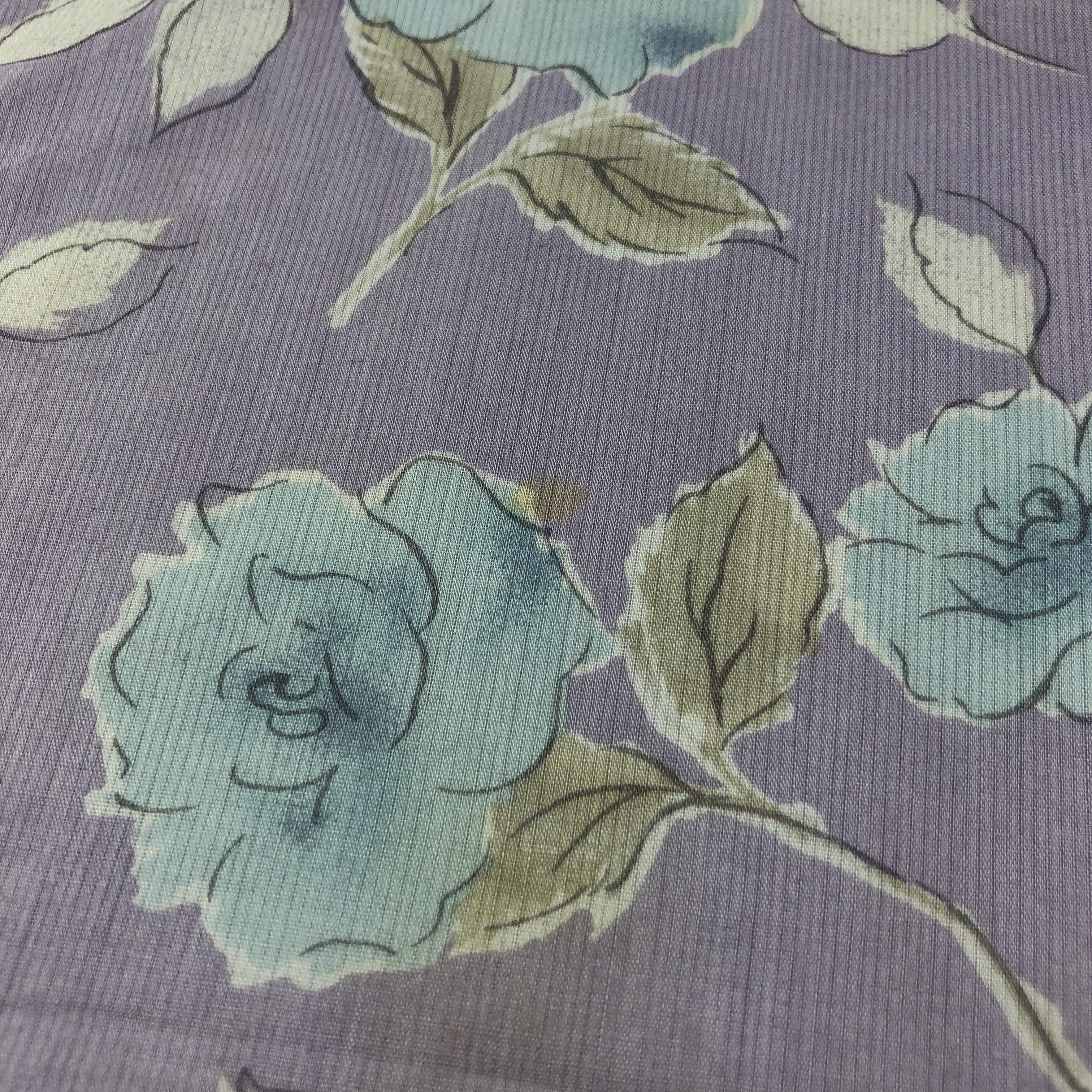 Lanvin × Vintage Lanvin Roses Handkerchief Neckerchief Bandana H2129 Size ONE SIZE - 6 Thumbnail