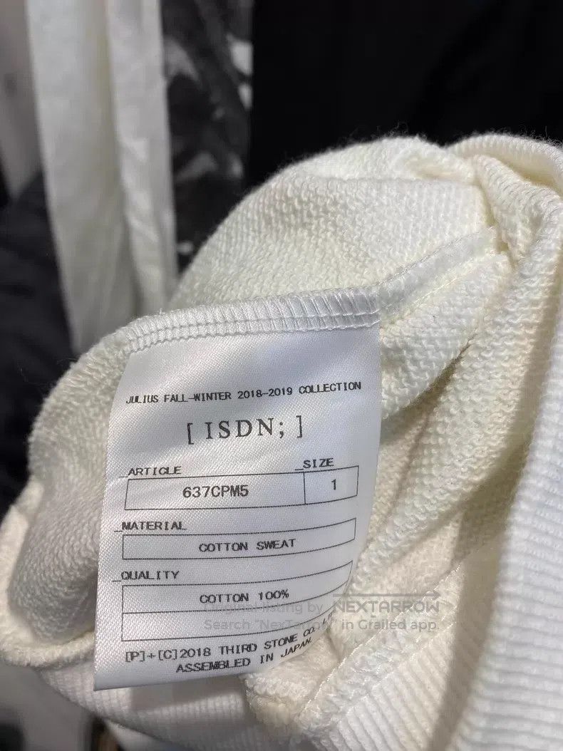 Julius Julius White Hoodie Size US S / EU 44-46 / 1 - 4 Thumbnail