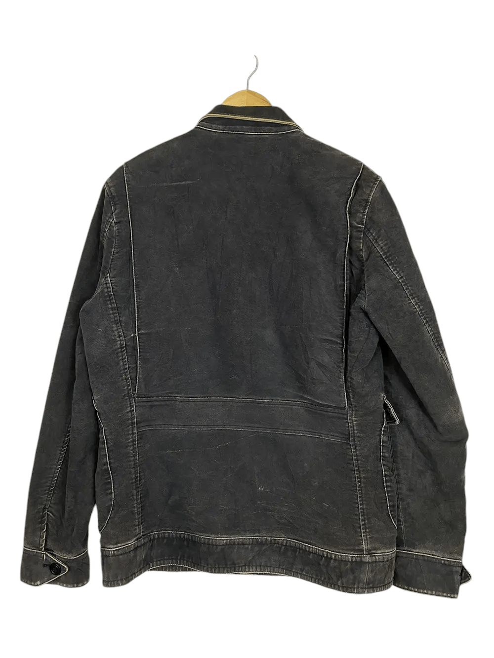 ADAM ET ROPE × Japanese Brand × Vintage Vtg Adam Et Rope Suede Military Jacket Size US S / EU 44-46 / 1 - 2 Thumbnail