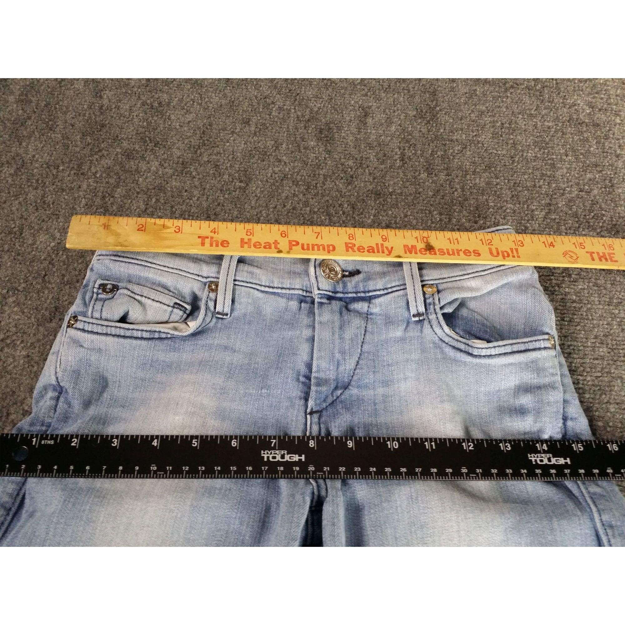 True Religion True Religion Casey Low Rise Super Skinny Jeans Women Sz 27 Size 27" / US 4 / IT 40 - 5 Thumbnail