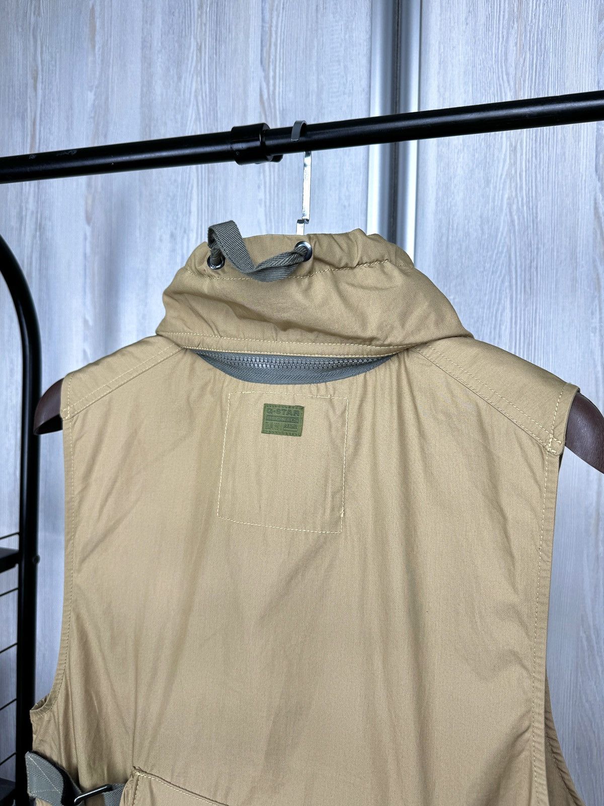 G-Star G-Star Raw E 3D Multi Pockets Poplin Vest Sand Beige Size US S / EU 44-46 / 1 - 12 Thumbnail