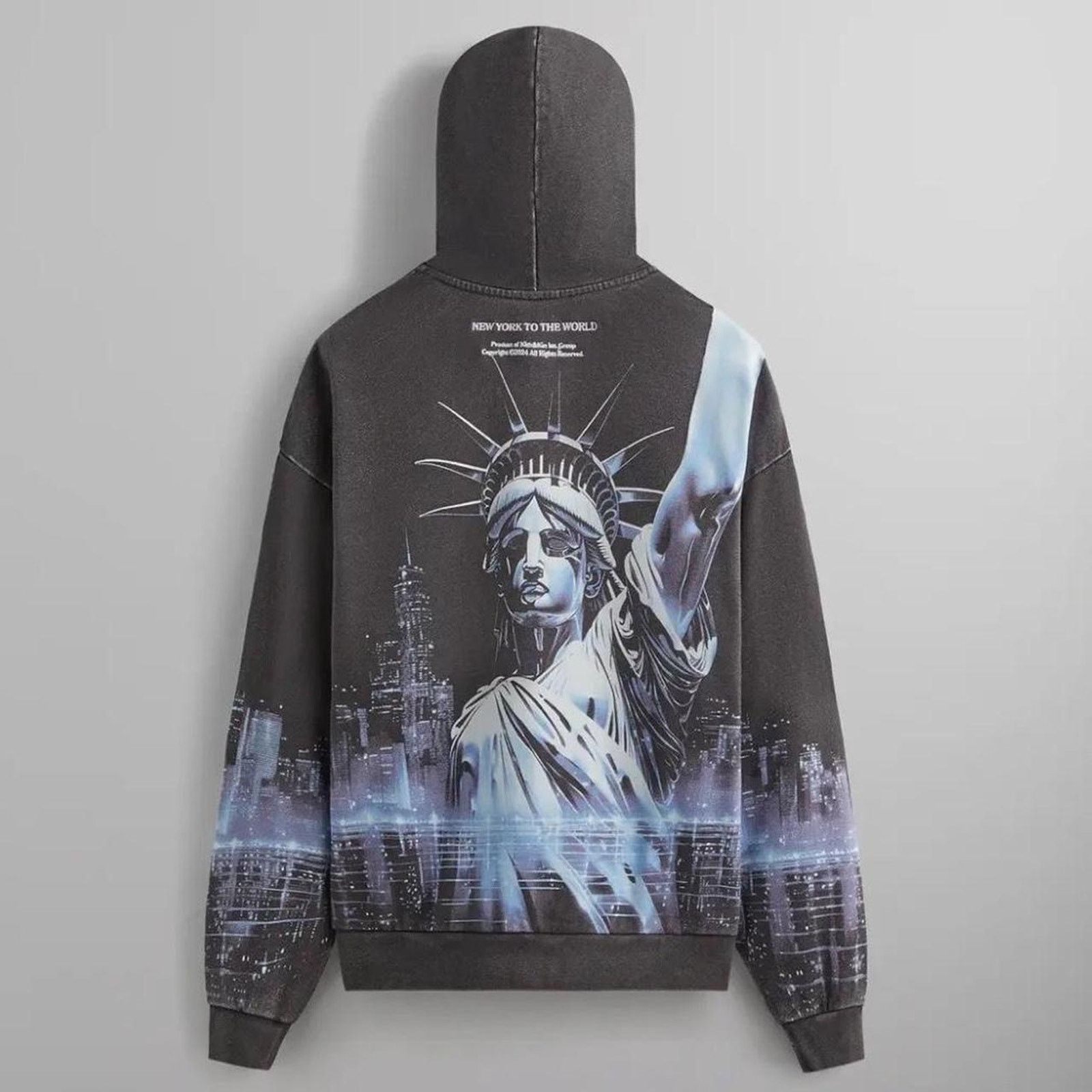 Kith Kith NY To The World Neon Liberty Vintage Nelson Hoodie Size US XL / EU 56 / 4 - 2 Thumbnail