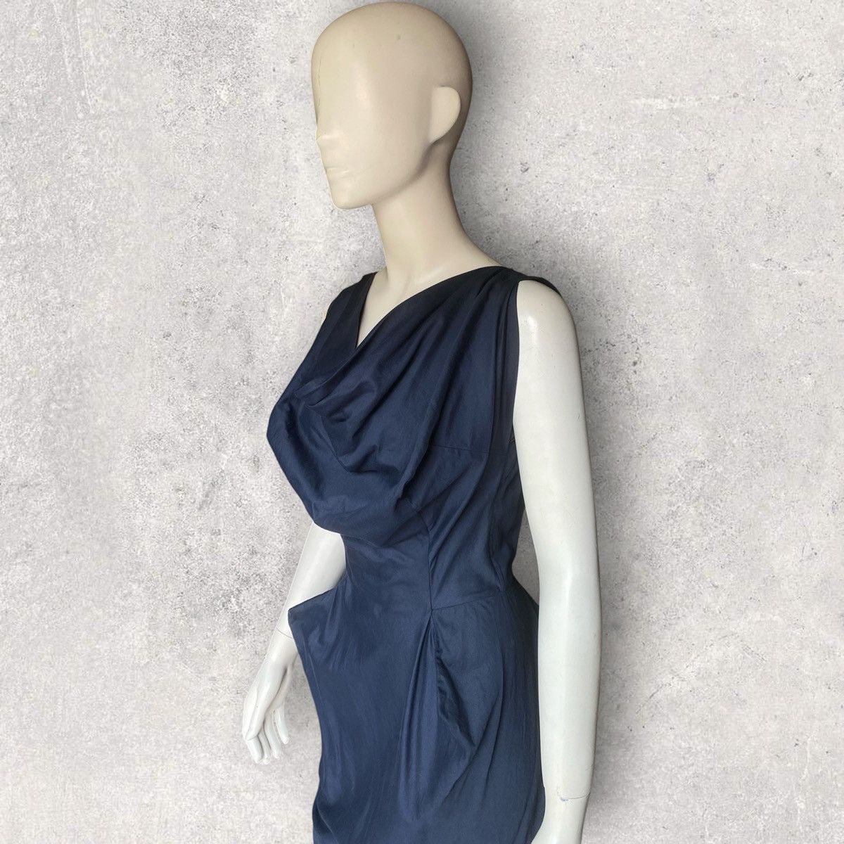 Vivienne Westwood 2010 Vivienne westwood Cowl Neck Dress Size M / US 6-8 / IT 42-44 - 3 Thumbnail