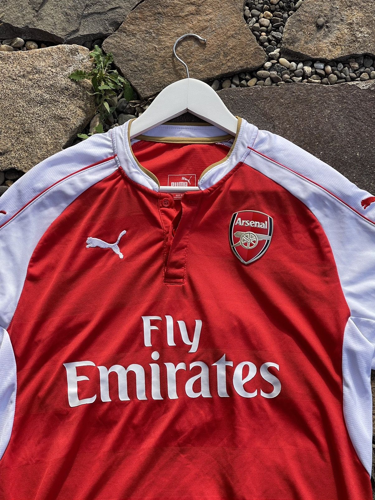 Puma 2015 Puma Arsenal Soccer jersey Size US XL / EU 56 / 4 - 2 Thumbnail