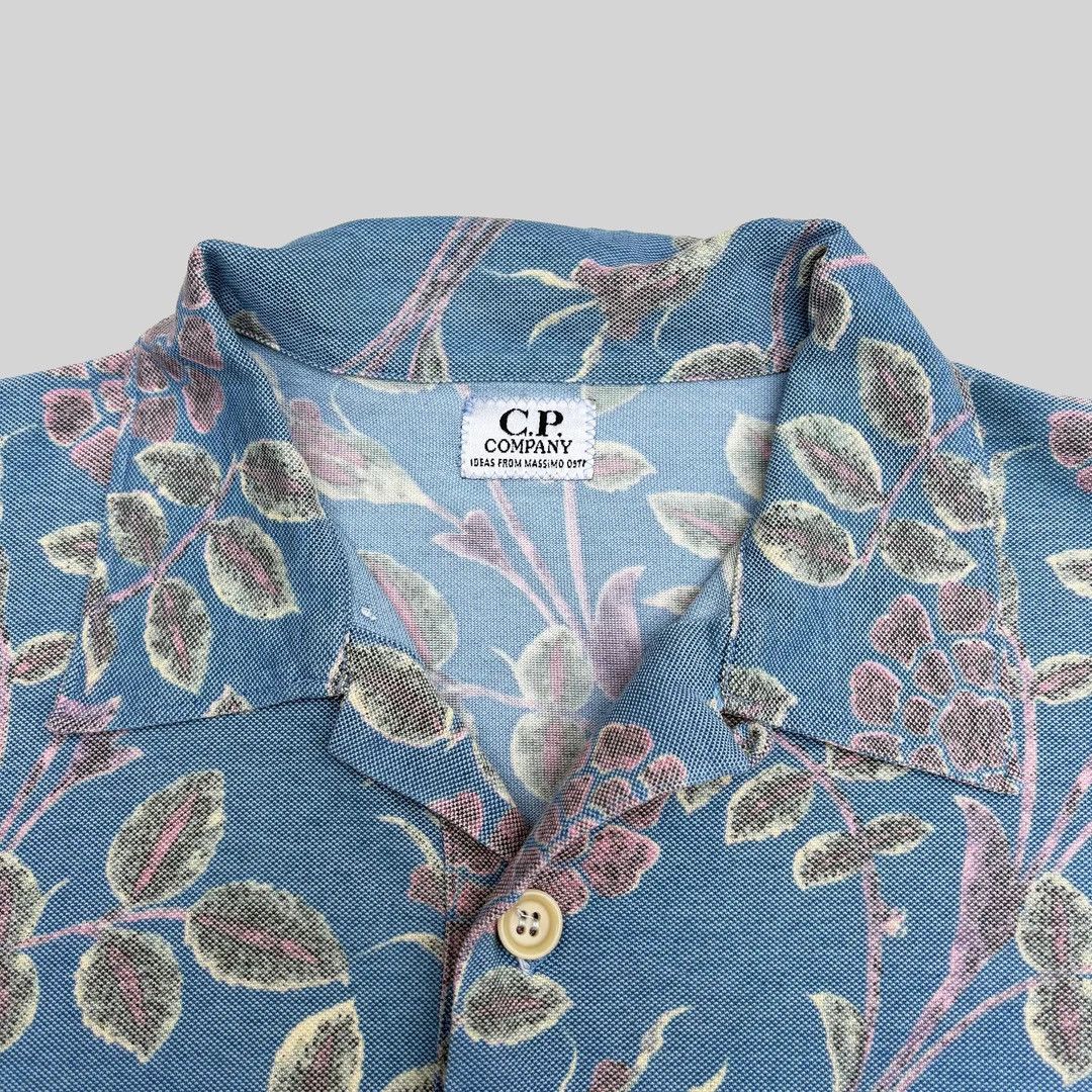 C.P. Company CP Company 1990 90s Vintage Massimo Osti OG Rare Polo Shirt Size US M / EU 48-50 / 2 - 3 Thumbnail