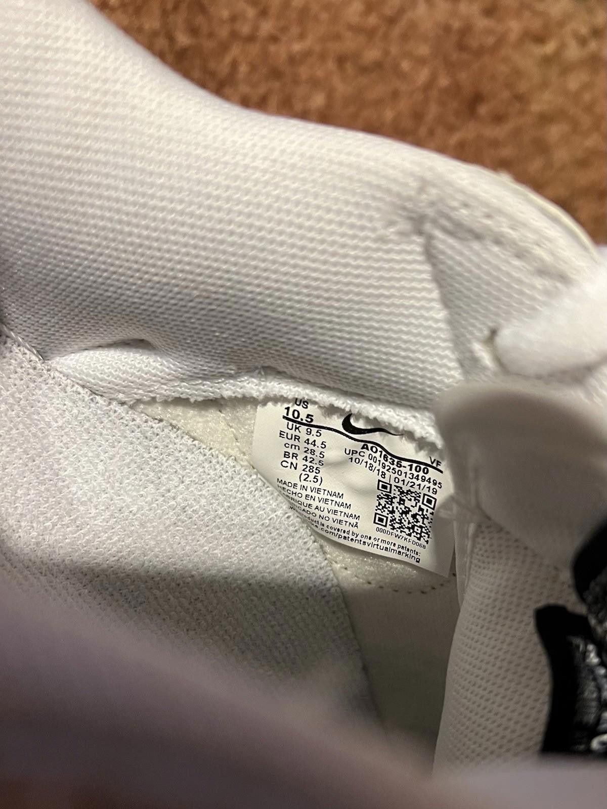 Nike 2019 Nike Men's Air Force 1 Ivory Snake AO1635-100 US10.5 Size US 10.5 / EU 43-44 - 7 Thumbnail