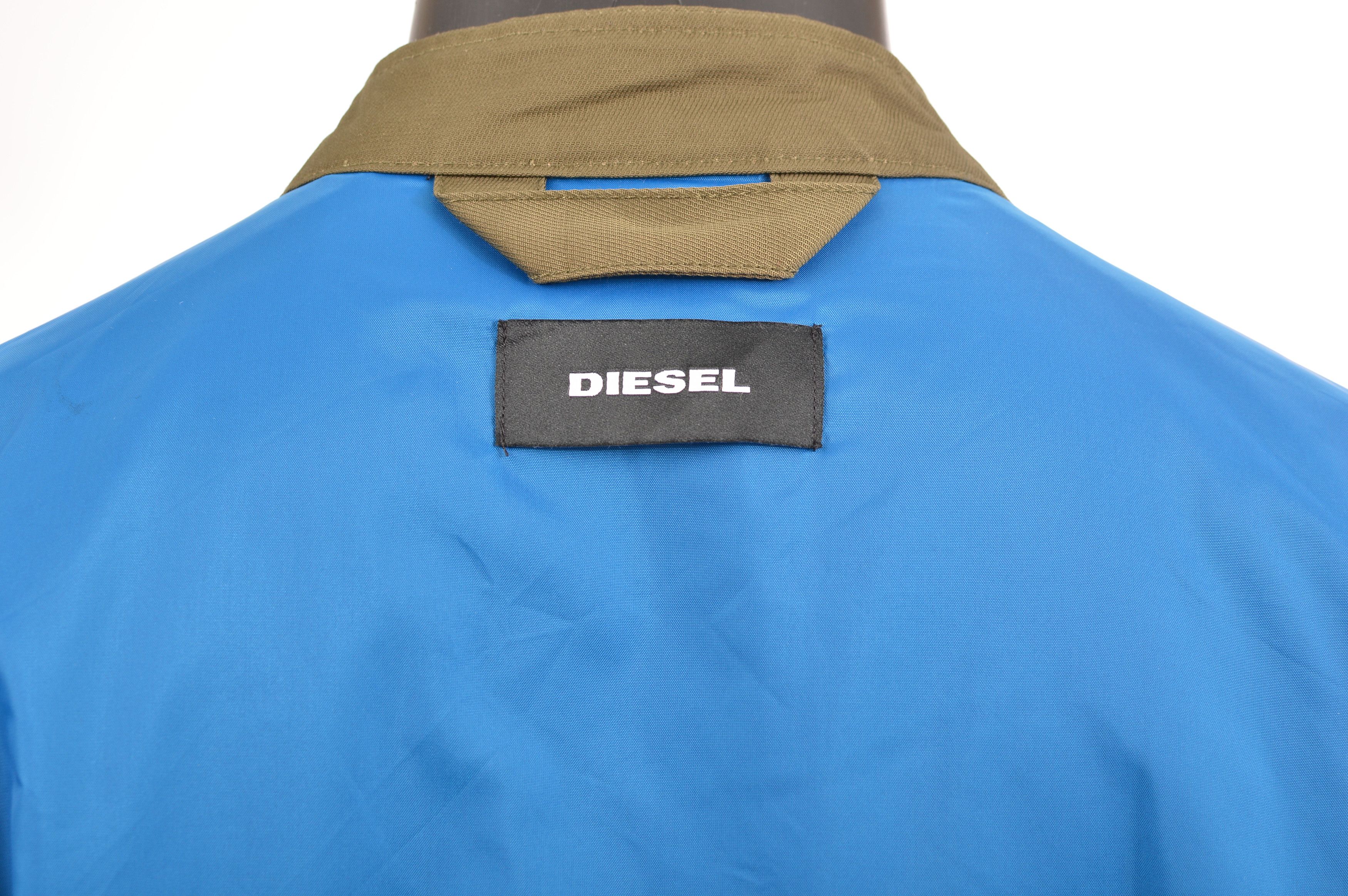Diesel Diesel J-Glory Green Full-Zip Biker Jacket Size US L / EU 52-54 / 3 - 7 Thumbnail