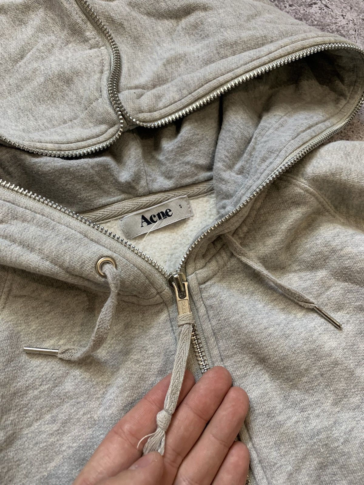 Acne Studios × Vintage Rare ACNE full zip hoodie 2010 Size US S / EU 44-46 / 1 - 4 Thumbnail