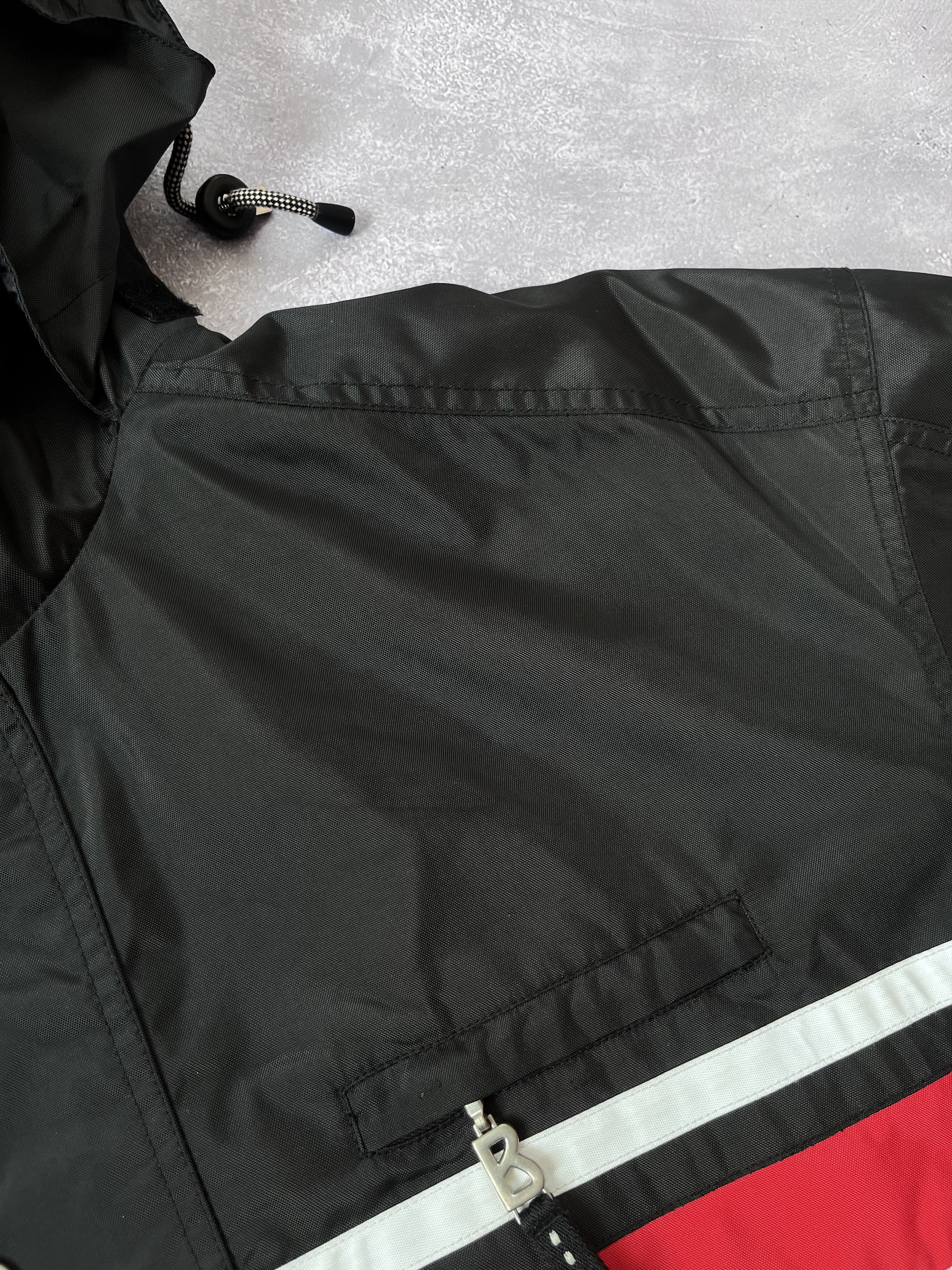 Bogner Vintage Bogner Hooded Ski Jacket Black Embroidered Pocket Size US M / EU 48-50 / 2 - 8 Thumbnail