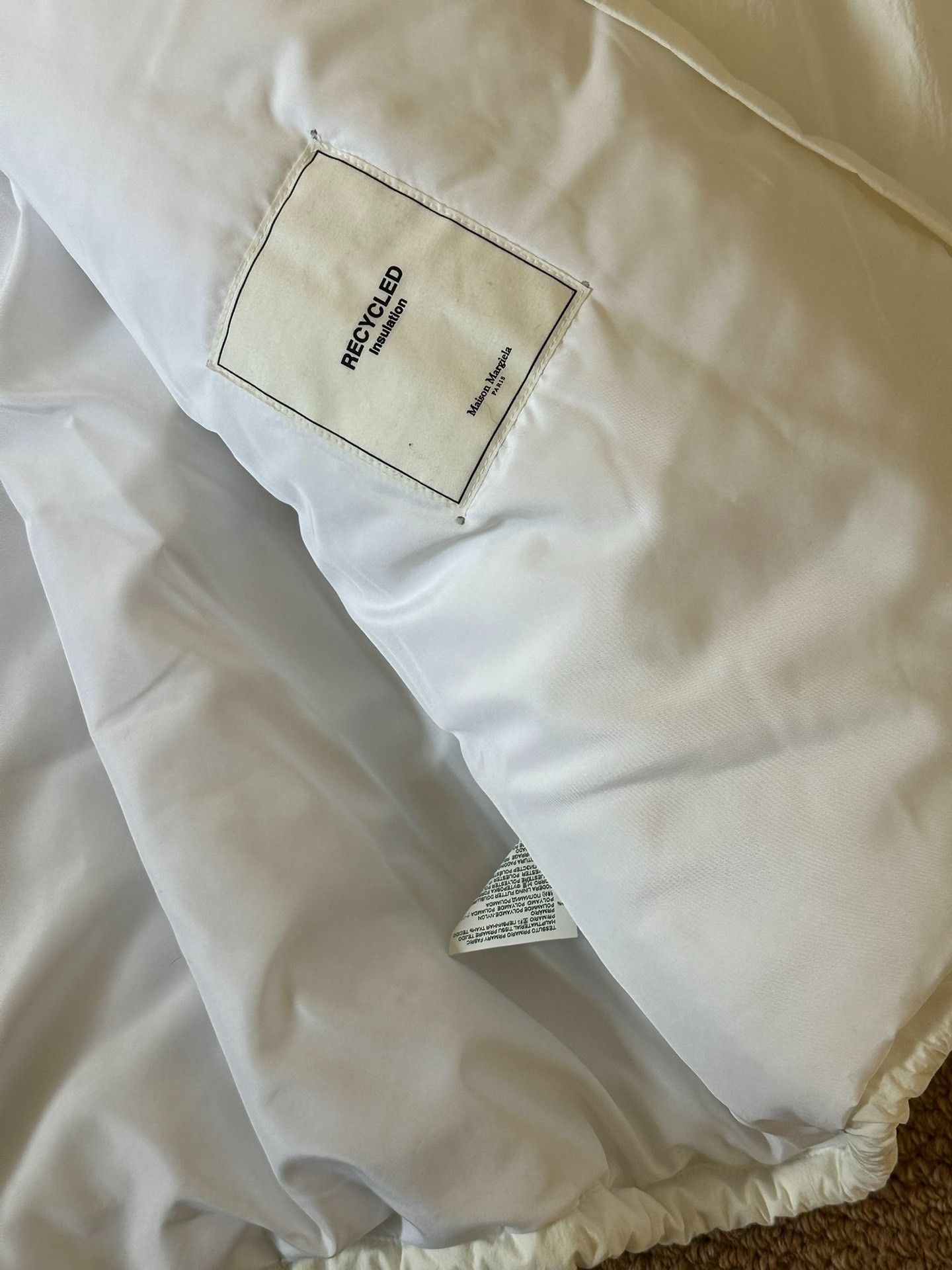 Maison Margiela Maison Margiela White men's sports cotton clothes jacket 25 Size US M / EU 48-50 / 2 - 5 Thumbnail