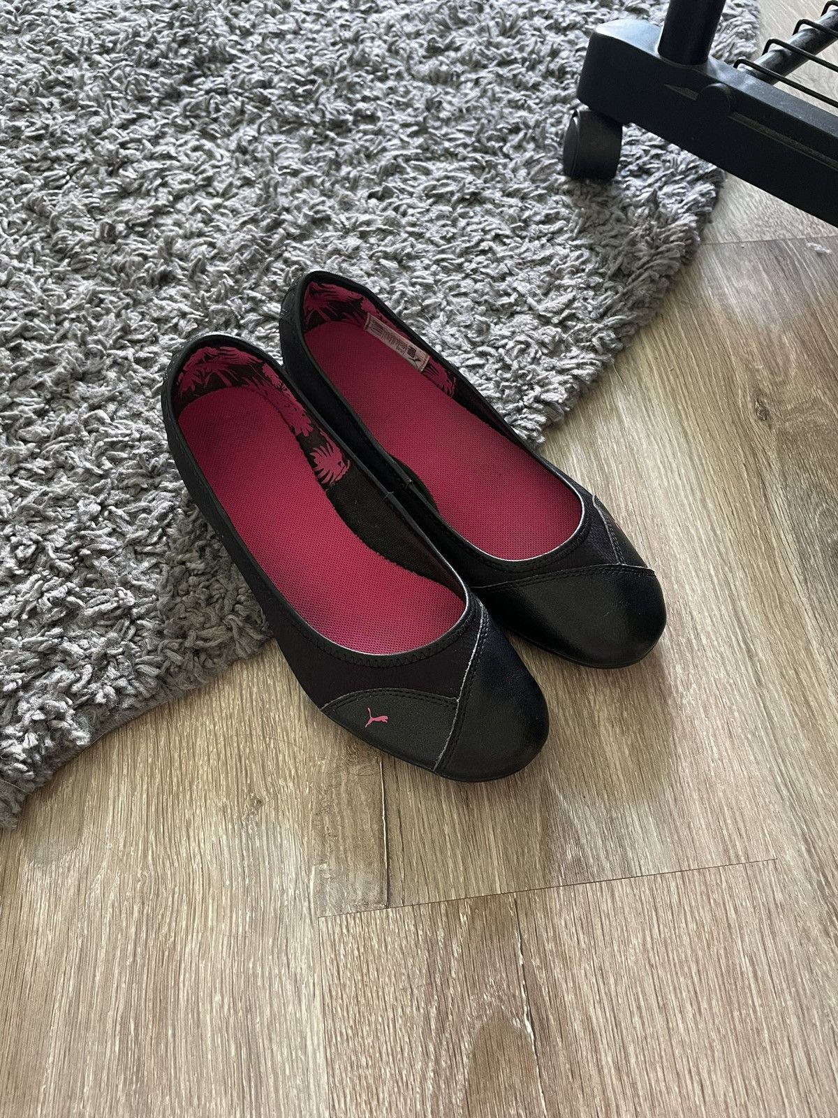 Puma × Vintage Vintage 00s Puma Ballet Flats Y2K Speedcat Princess Shoes Size US 7.5 / IT 37.5 - 5 Thumbnail
