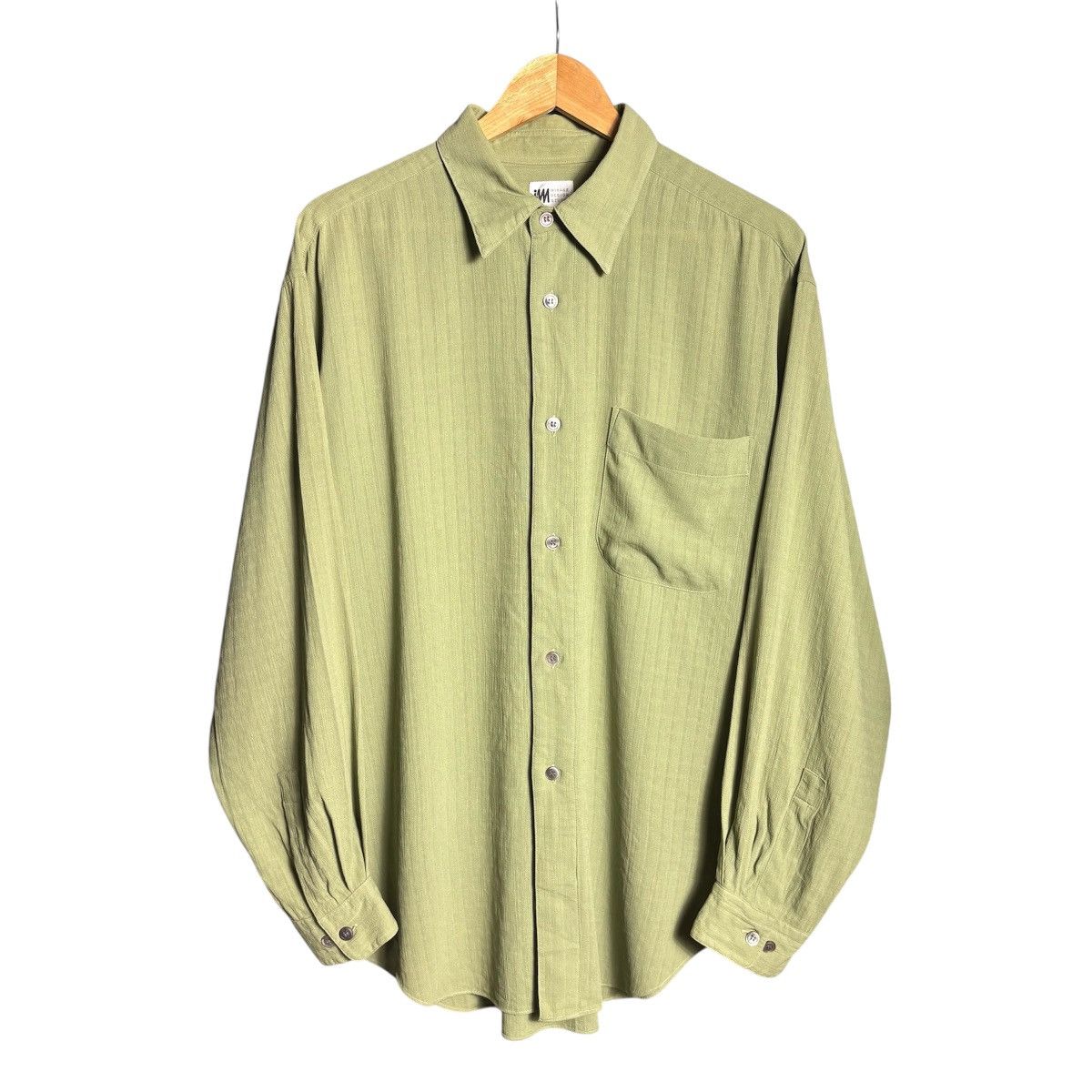 Issey Miyake Issey Miyake Design Studio Pattern Pocket Long Sleeve Shirt Size US L / EU 52-54 / 3 - 1 Thumbnail