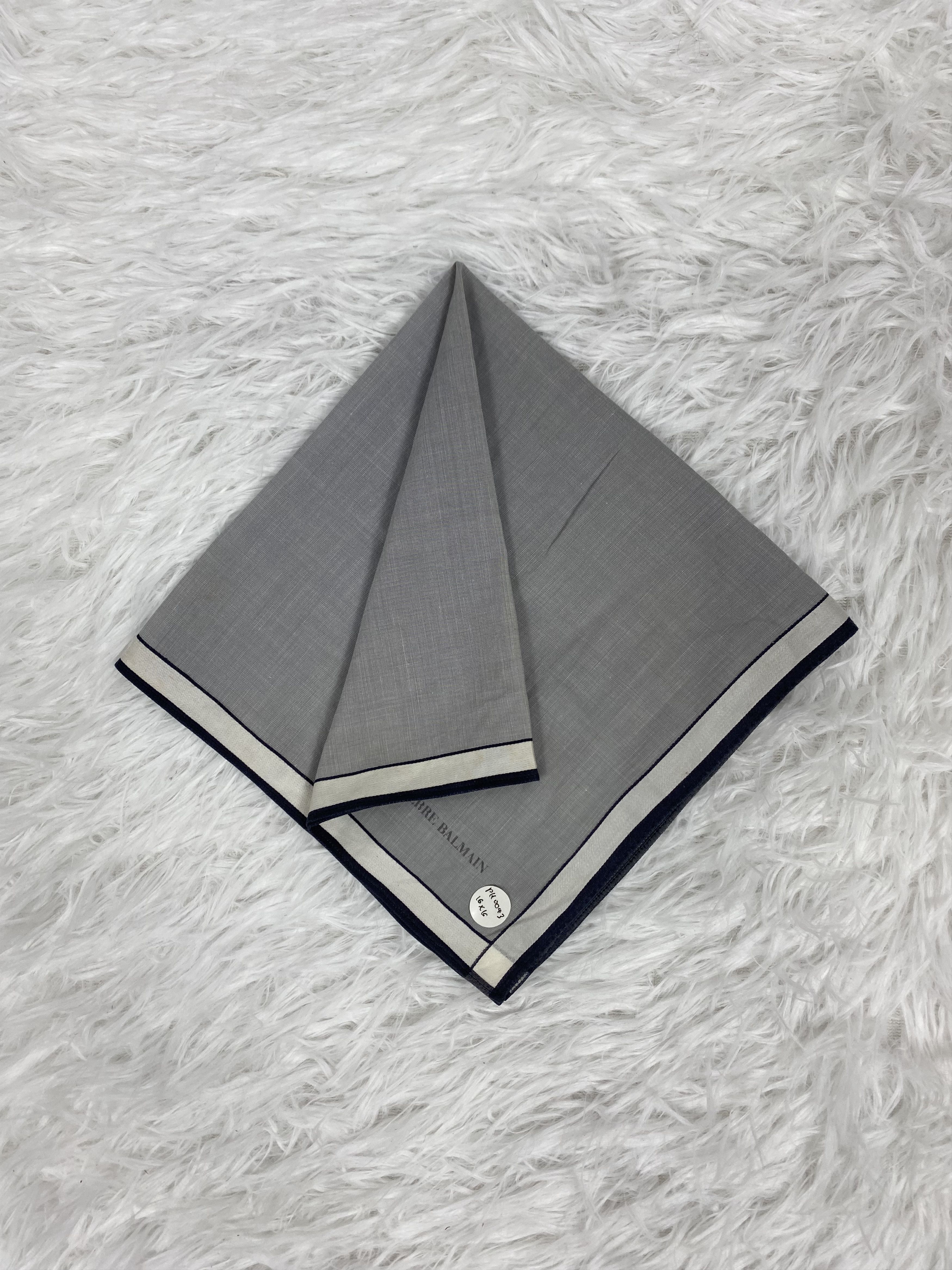 Pierre Balmain Vintage Pierre Balmain Handkerchief PH0043 Size ONE SIZE - 1 Thumbnail