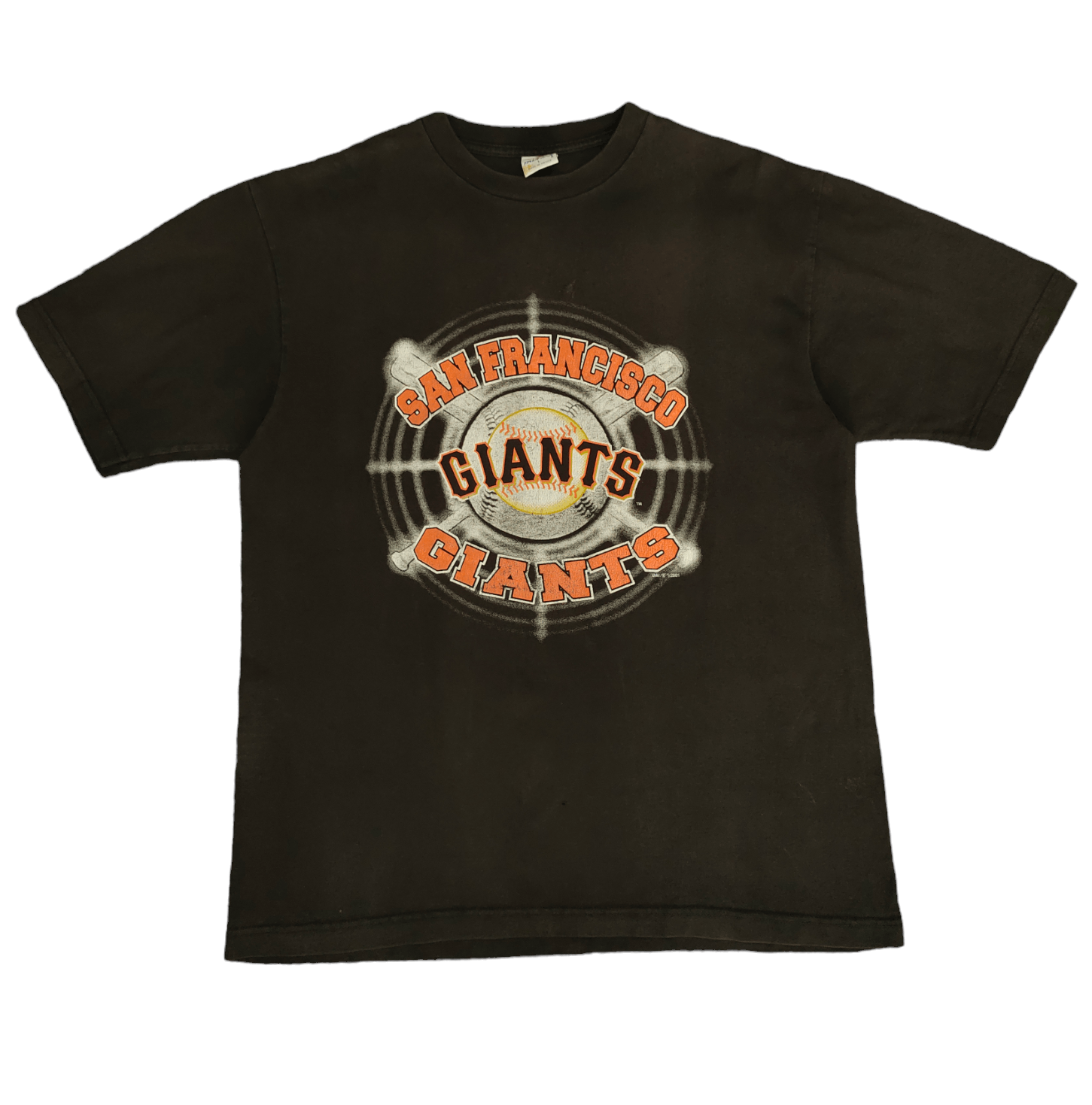 MLB Vintage 2001 San Francisco Giants Baseball Team Mlb T-Shirt Size US L / EU 52-54 / 3 - 3 Thumbnail
