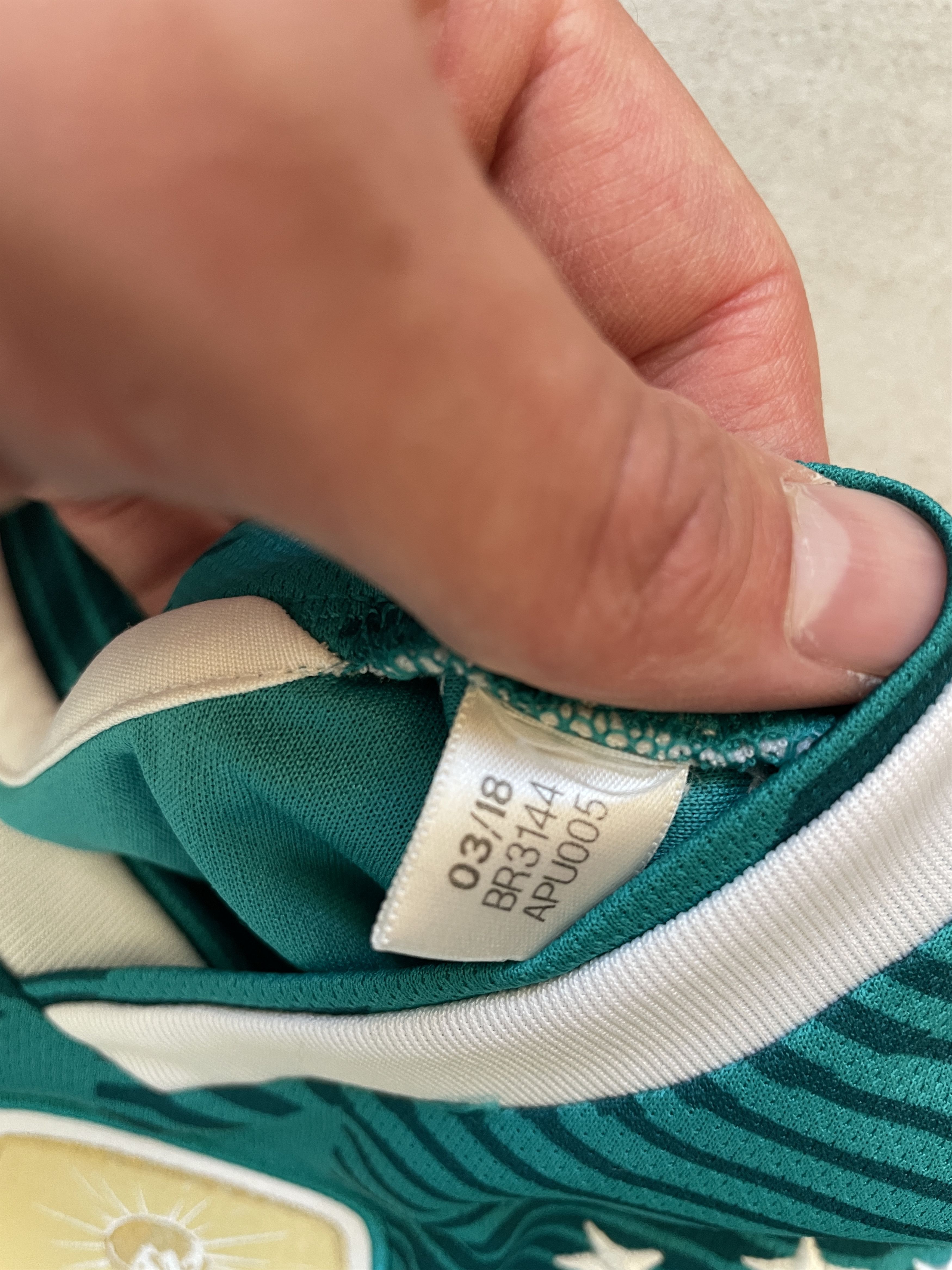 Adidas ADIDAS BLOKECORE GERMANY TEAL 2018 BLOKECORE JERSEY Size US S / EU 44-46 / 1 - 5 Thumbnail