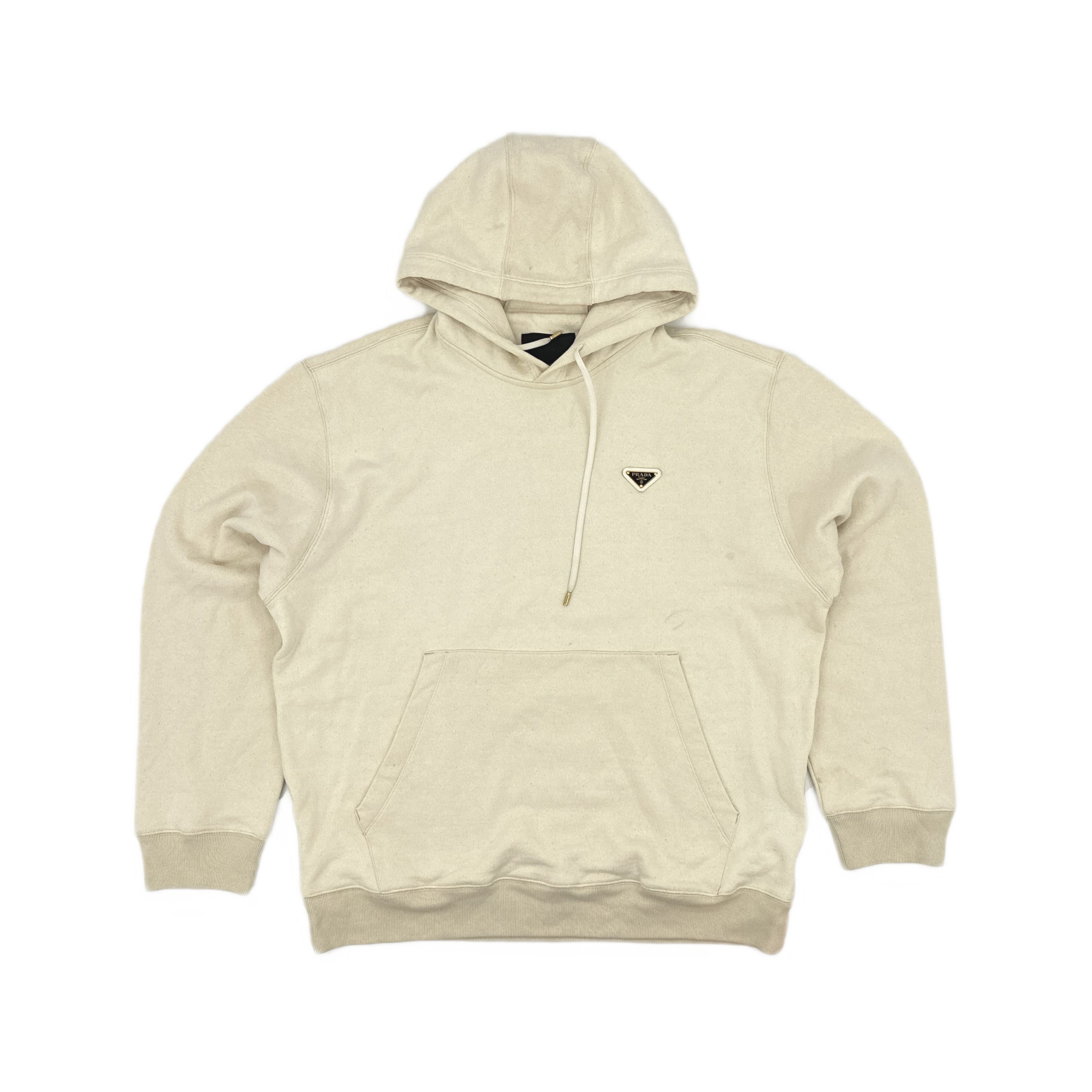 Prada Prada Logo Patch Hoodie Size L Size US L / EU 52-54 / 3 - 1 Thumbnail