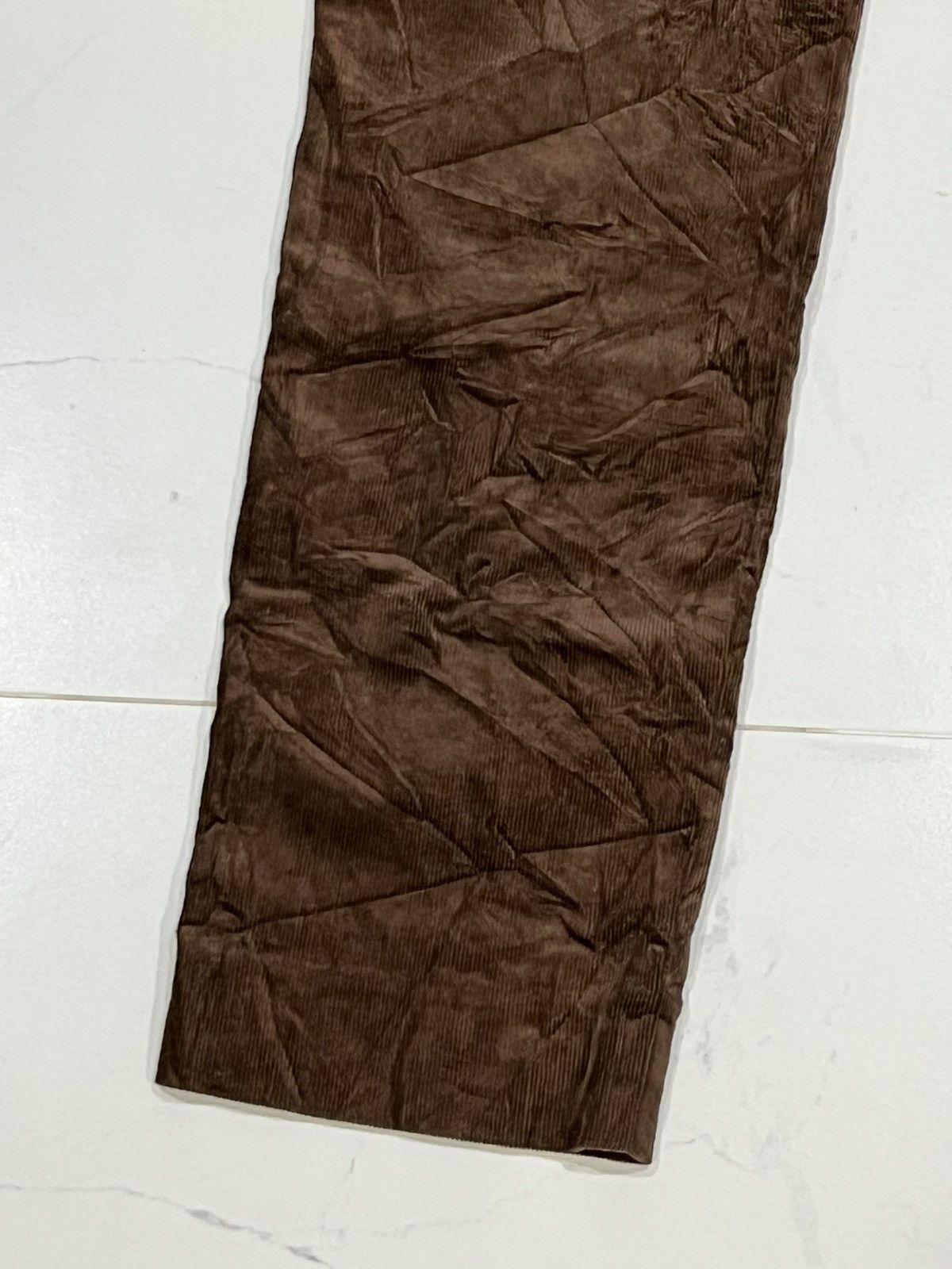 Aquascutum Aquascutum Japan Corduroy Trousers Brown Classic Pants Size US 30 / EU 46 - 12 Thumbnail