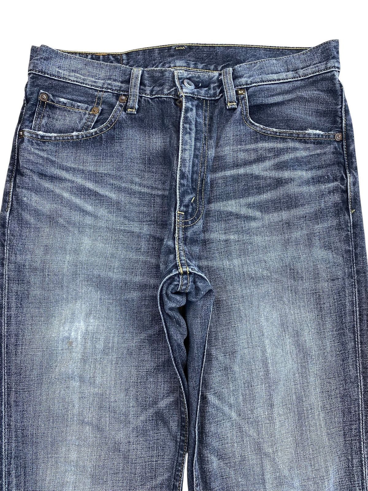 Levi's Levi’s Faded Wash Whiskers Style Flare Jeans Size US 30 / EU 46 - 2 Thumbnail