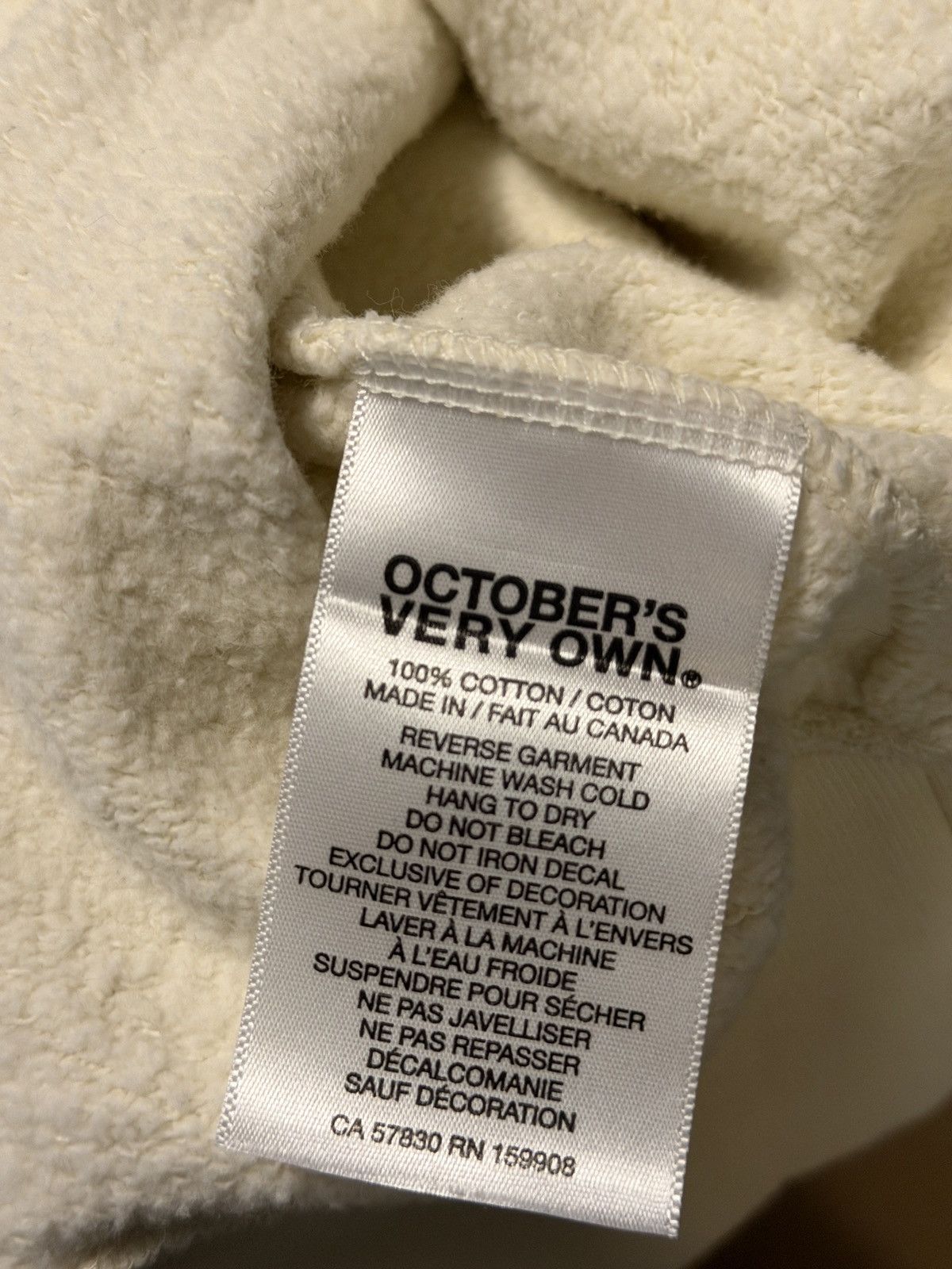 Drake *RARE* OVO CREAM CLASSIC OWL HOODIE FIRST DROP Size US S / EU 44-46 / 1 - 4 Thumbnail