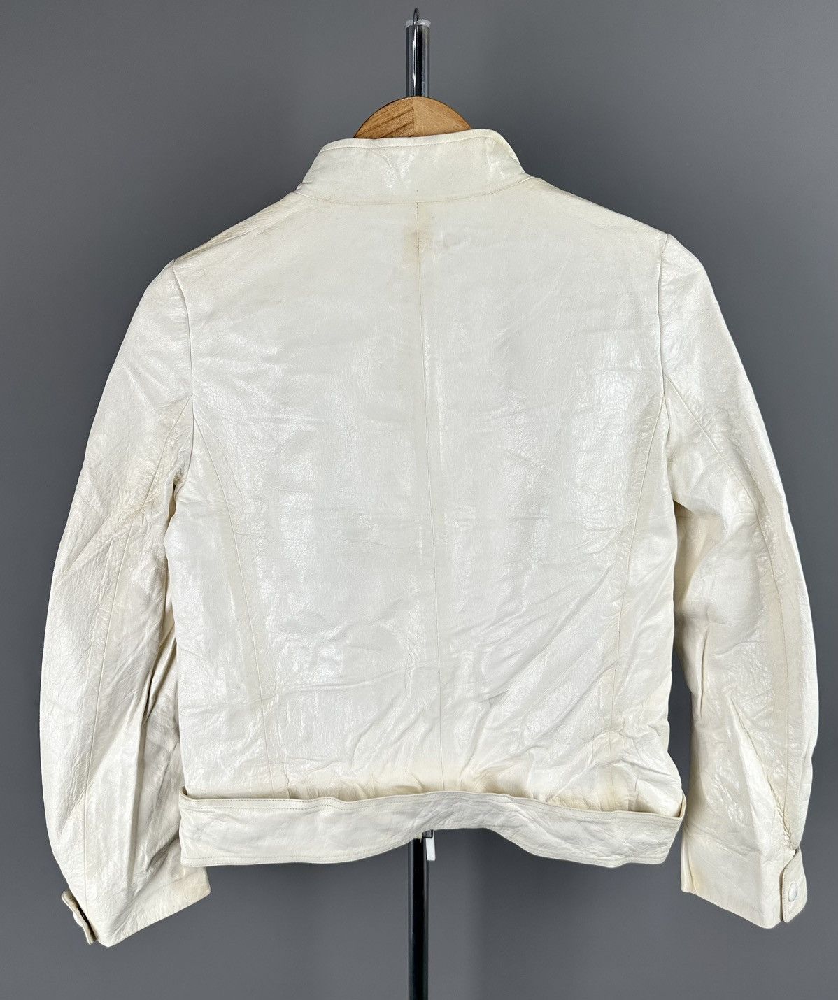 Louis Vuitton Louis Vuitton - Lambskin Leather Biker Jacket - Multi Straps Size XS / US 0-2 / IT 36-38 - 8 Thumbnail