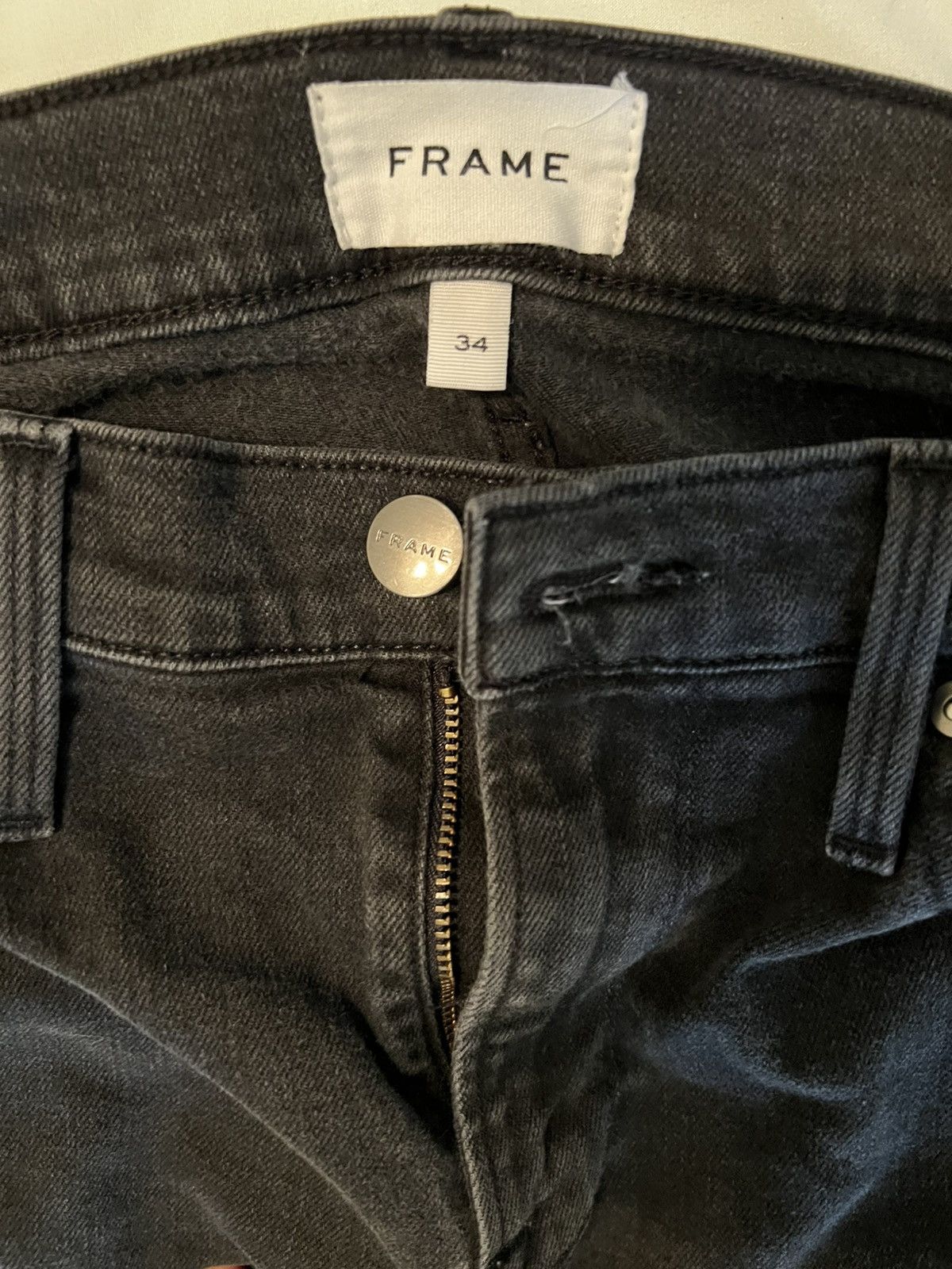 Frame Frame Jeans L’ Hoome Skinny Size US 34 / EU 50 - 4 Thumbnail