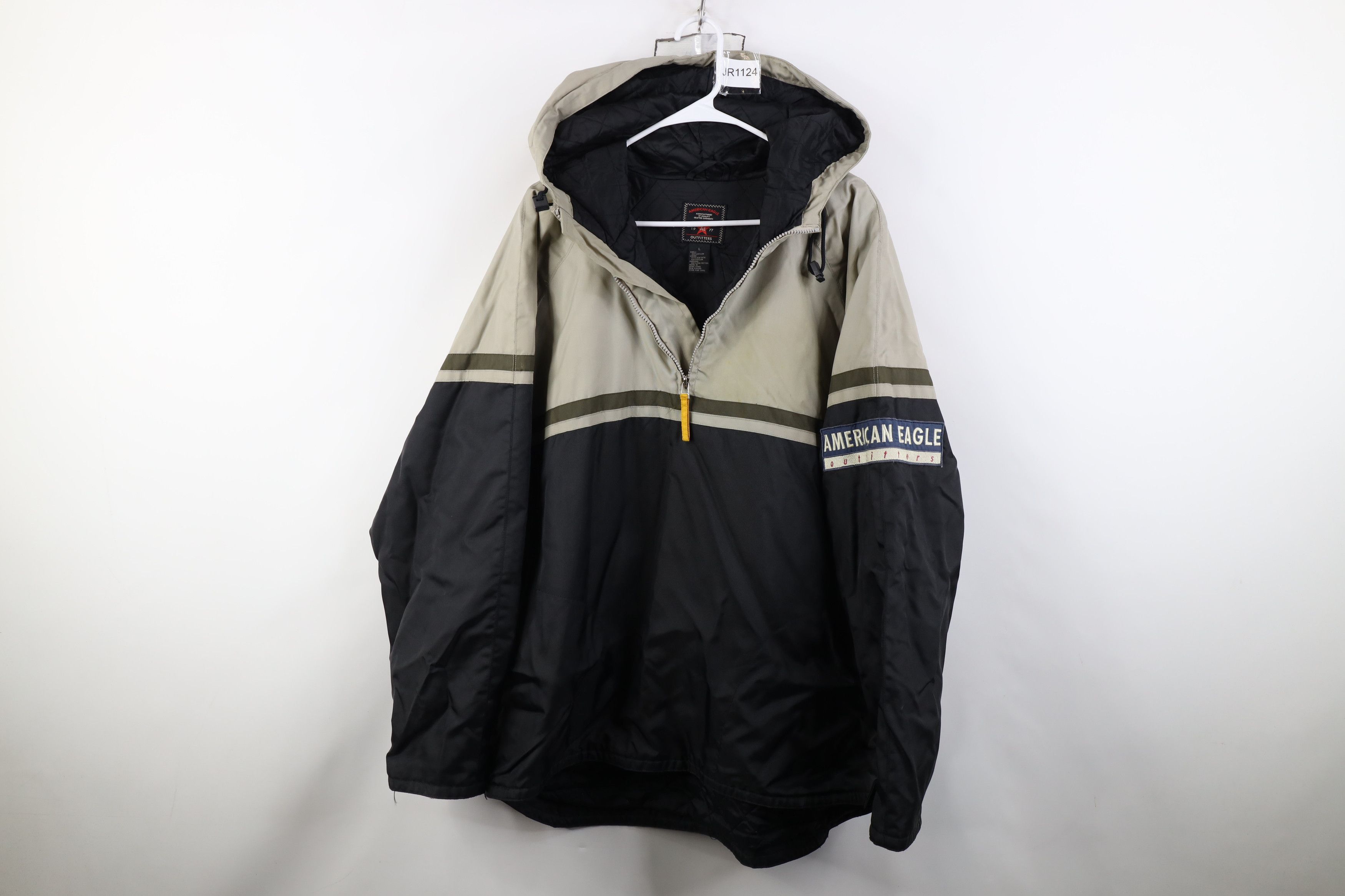 American Eagle Outfitters Vintage 90s American Eagle Outfitters Hooded Anorak Jacket Size US L / EU 52-54 / 3 - 1 Thumbnail