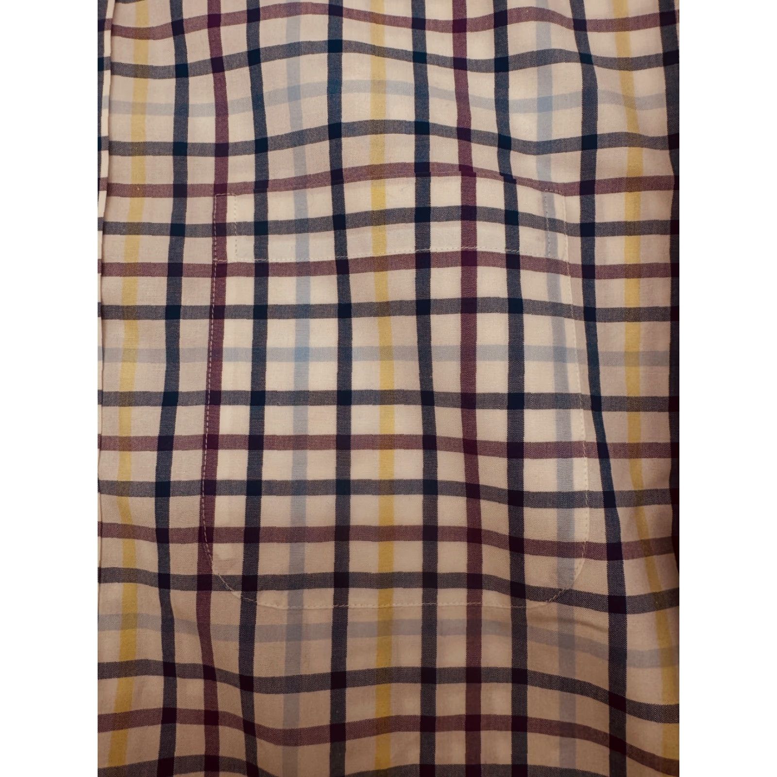 Jos. A. Bank JOS A BANK Long Sleeve Button Up Shirt Mens Large Checked Travelers Collection Multicolor Size US L / EU 52-54 / 3 - 3 Thumbnail