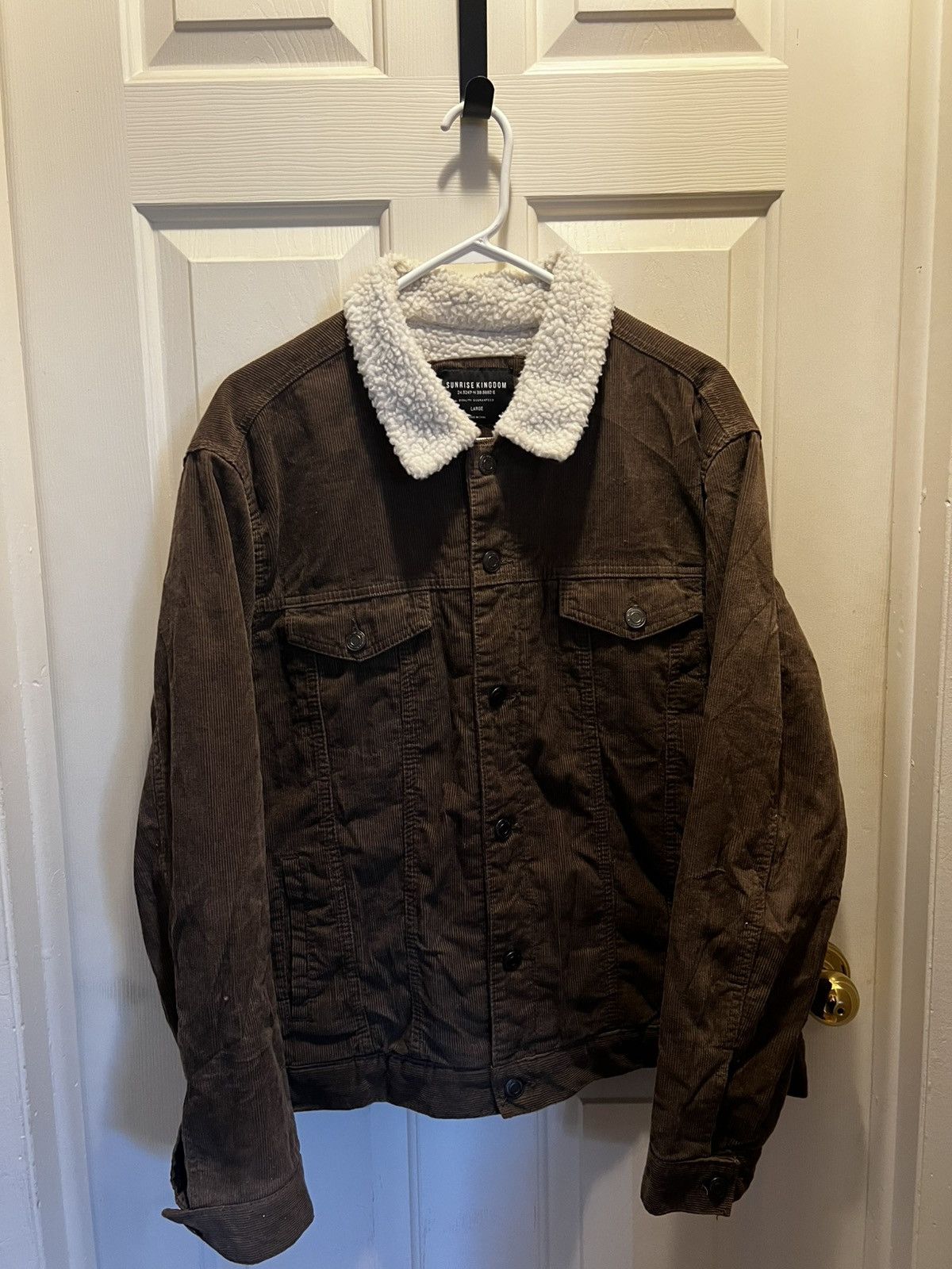 Other Brown Corduroy button up jacket Size US L / EU 52-54 / 3 - 1 Thumbnail