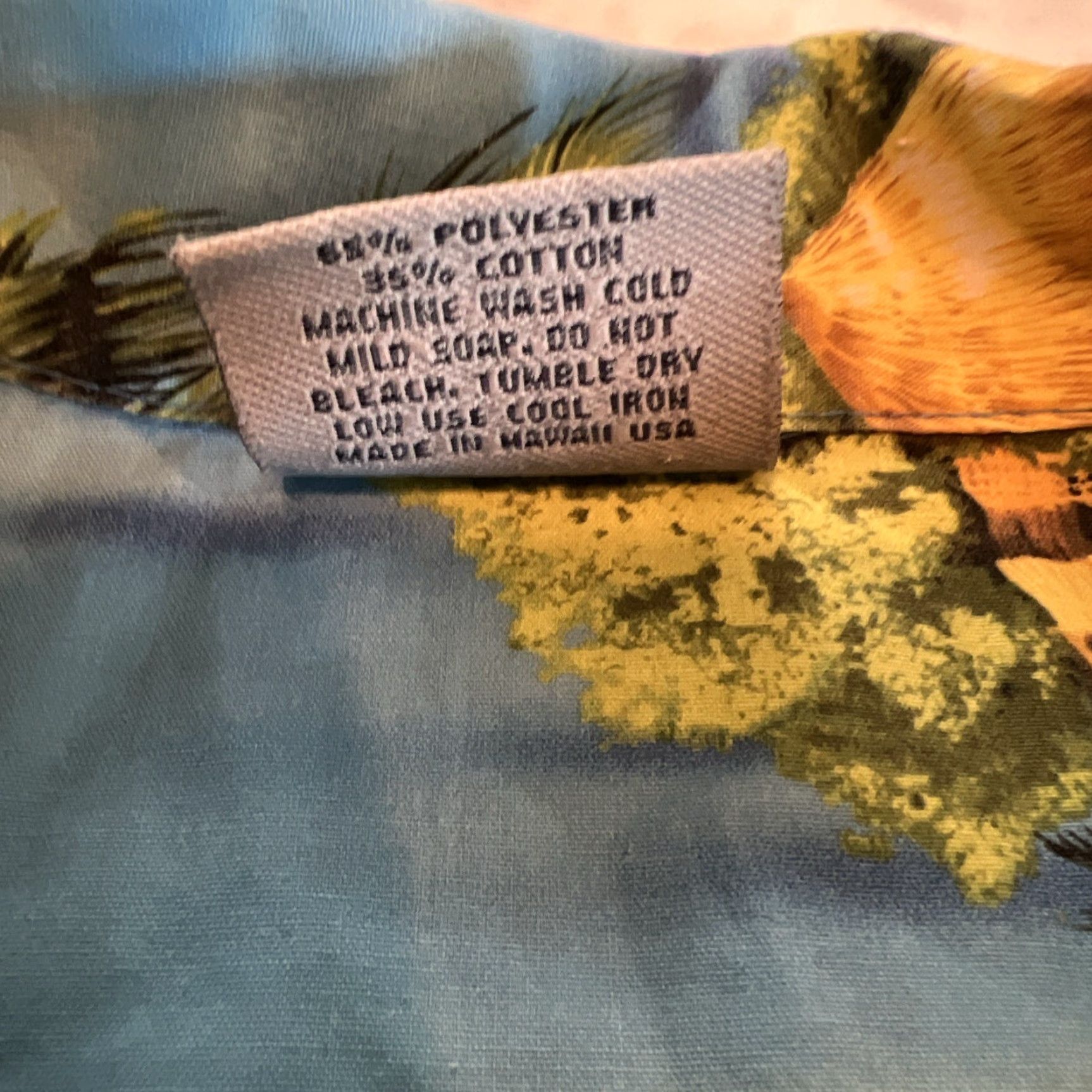 Vintage Royal Creations Hawaiian Shirt Mens 3XL Outriggers Island Blue Made in Hawaii Size US XXL / EU 58 / 5 - 7 Thumbnail
