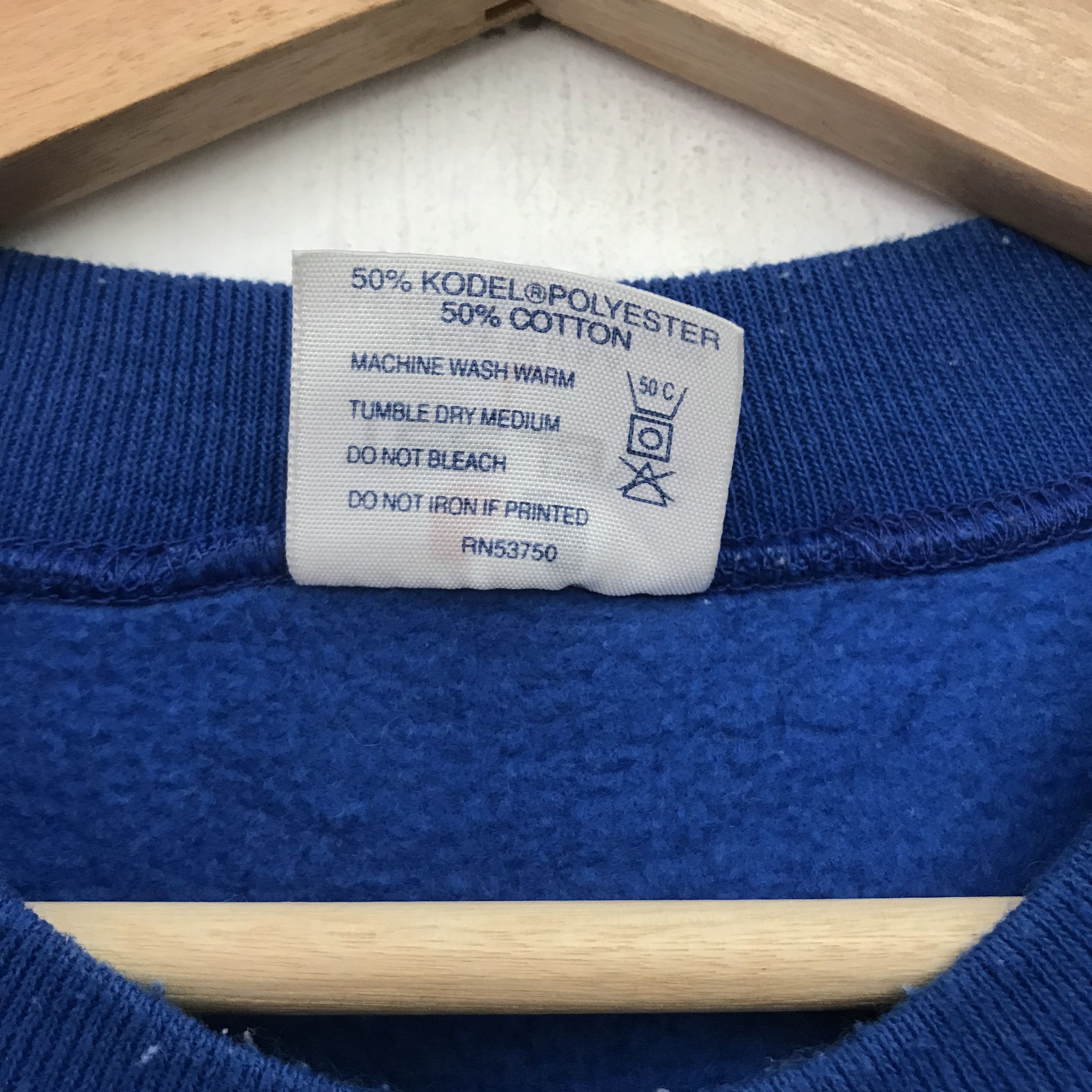 Vintage Vintage 90's The Island Of Hawaii Blue sweatshirt - 646 Size US M / EU 48-50 / 2 - 8 Thumbnail