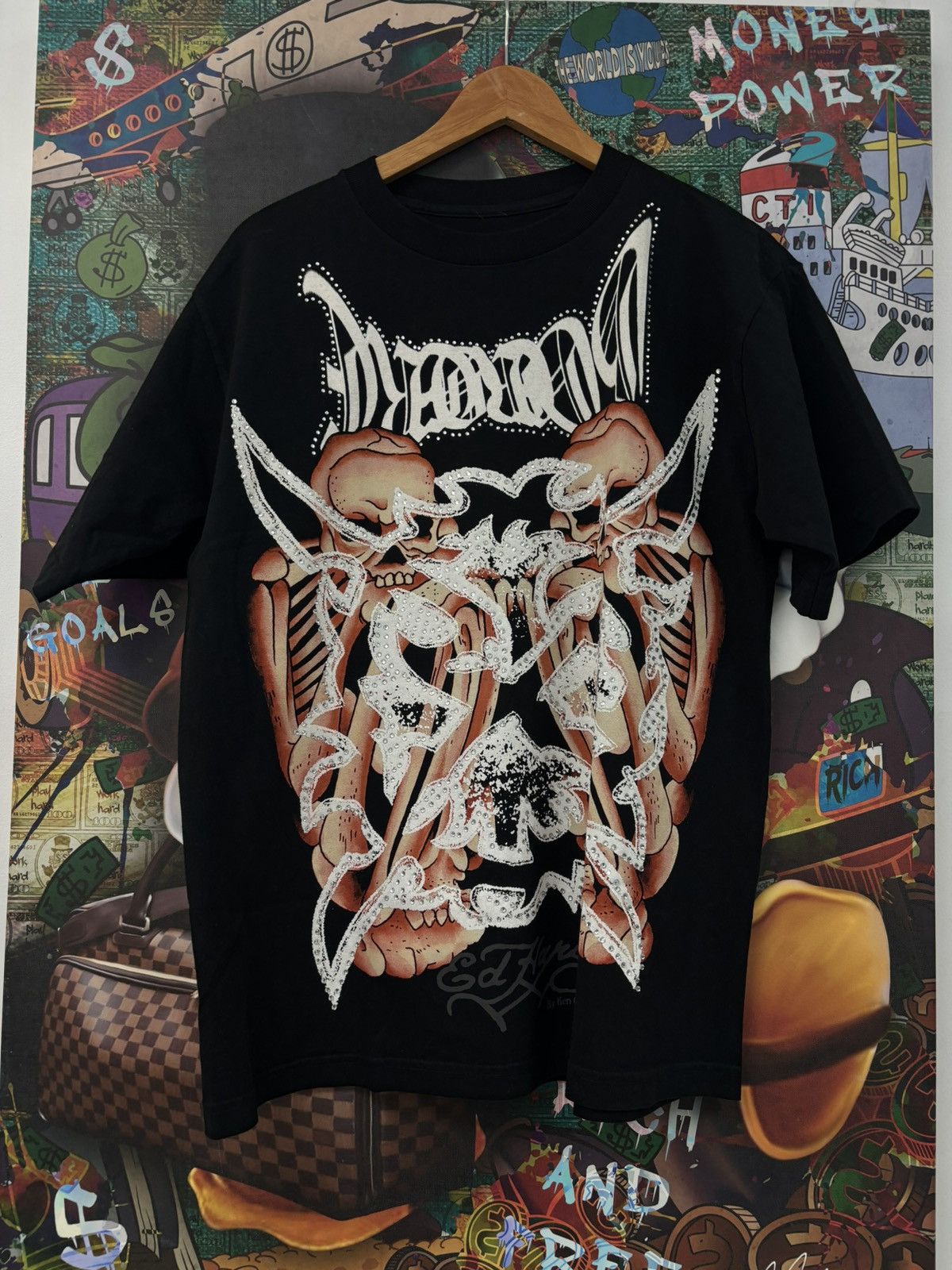 Complex × Ed Hardy × Ken Carson Ken Carson Ed hardy T Shirt hardcore medium Size US M / EU 48-50 / 2 - 1 Thumbnail