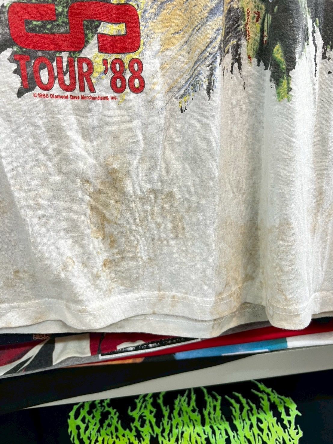 Band Tees David Lee Roth 1988’s Size US L / EU 52-54 / 3 - 3 Thumbnail