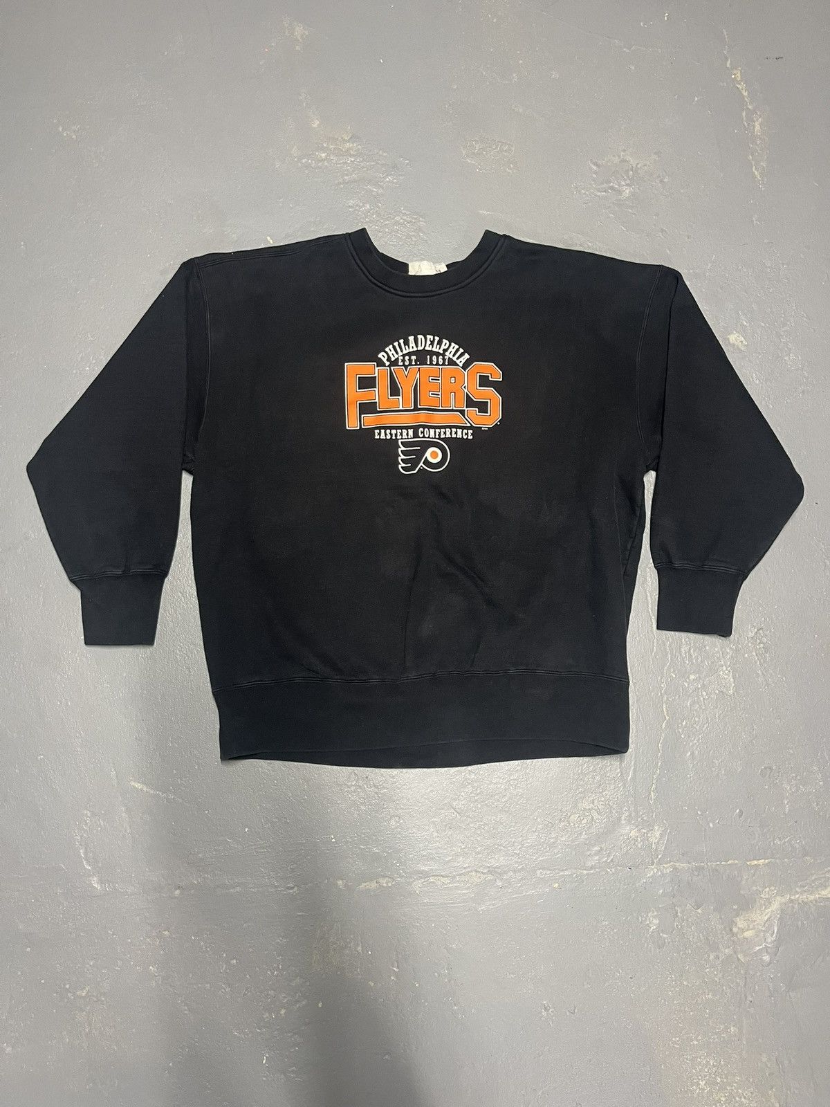 NHL Vintage Philadelphia flyers crewneck Size US XL / EU 56 / 4 - 1 Thumbnail