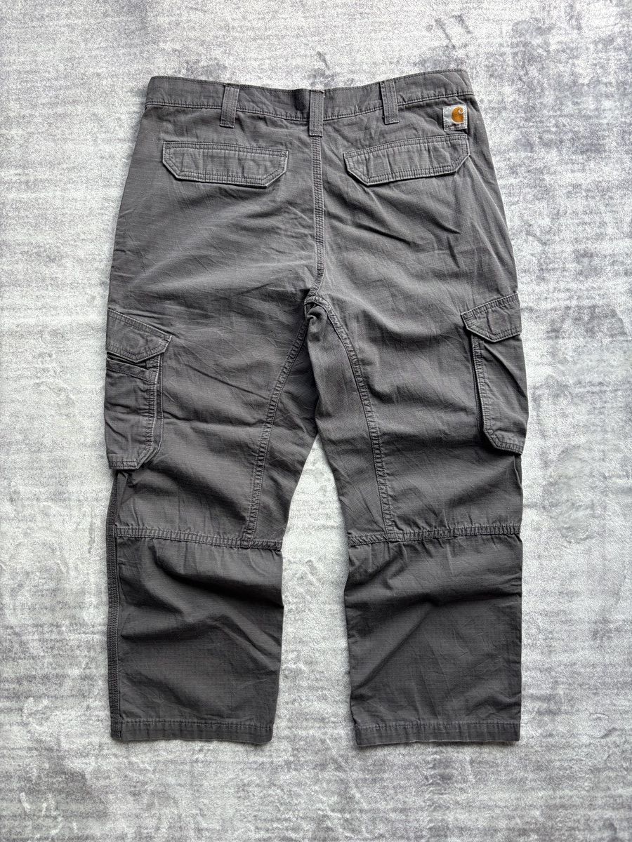 Carhartt Carhartt Force Relaxed Fit Grey Cargo Work Pants Size US 36 / EU 52 - 2 Thumbnail