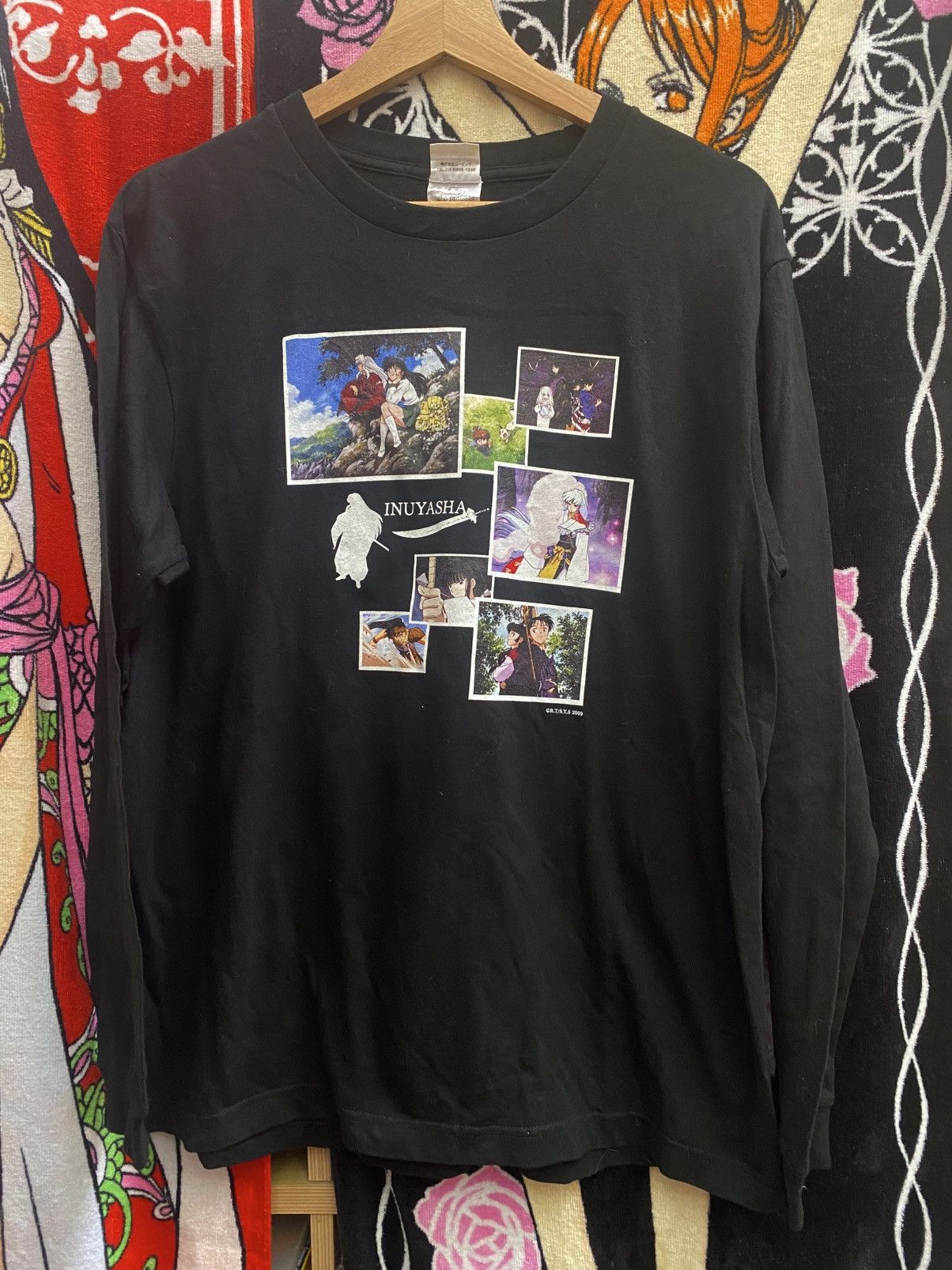Anime VINTAGE ANIME INUYASHA EXHIBITION 2009 Size US L / EU 52-54 / 3 - 1 Thumbnail