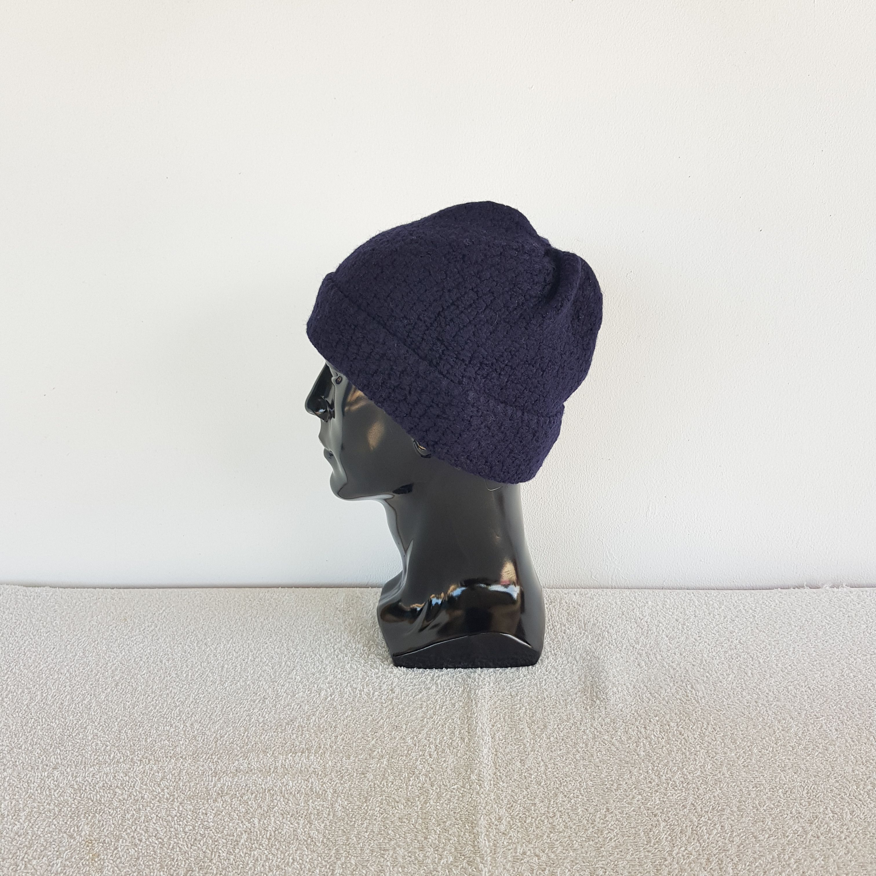 Japanese Brand Vintage Qcillo Milano Wool Beanie Snow Caps Hats. Size ONE SIZE - 4 Thumbnail