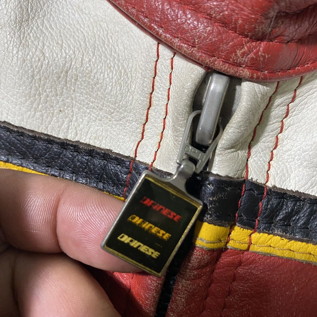 Dainese × Vintage Vintage 80s Dainese Overall Riding Suit Class Leather Size US S / EU 44-46 / 1 - 11 Thumbnail