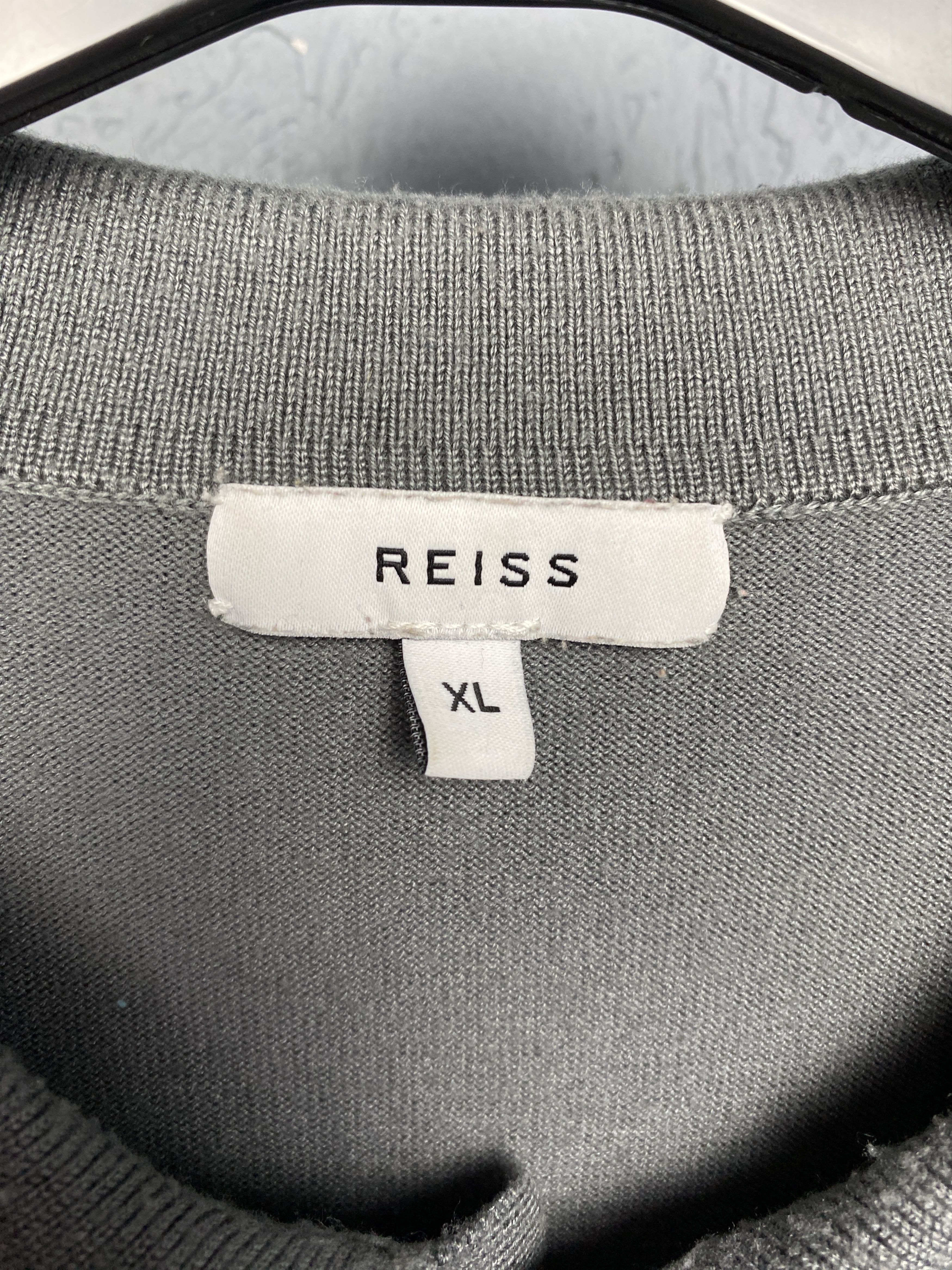 Reiss Reiss Mens Collared Abstract Print Sweater Size US XL / EU 56 / 4 - 3 Thumbnail
