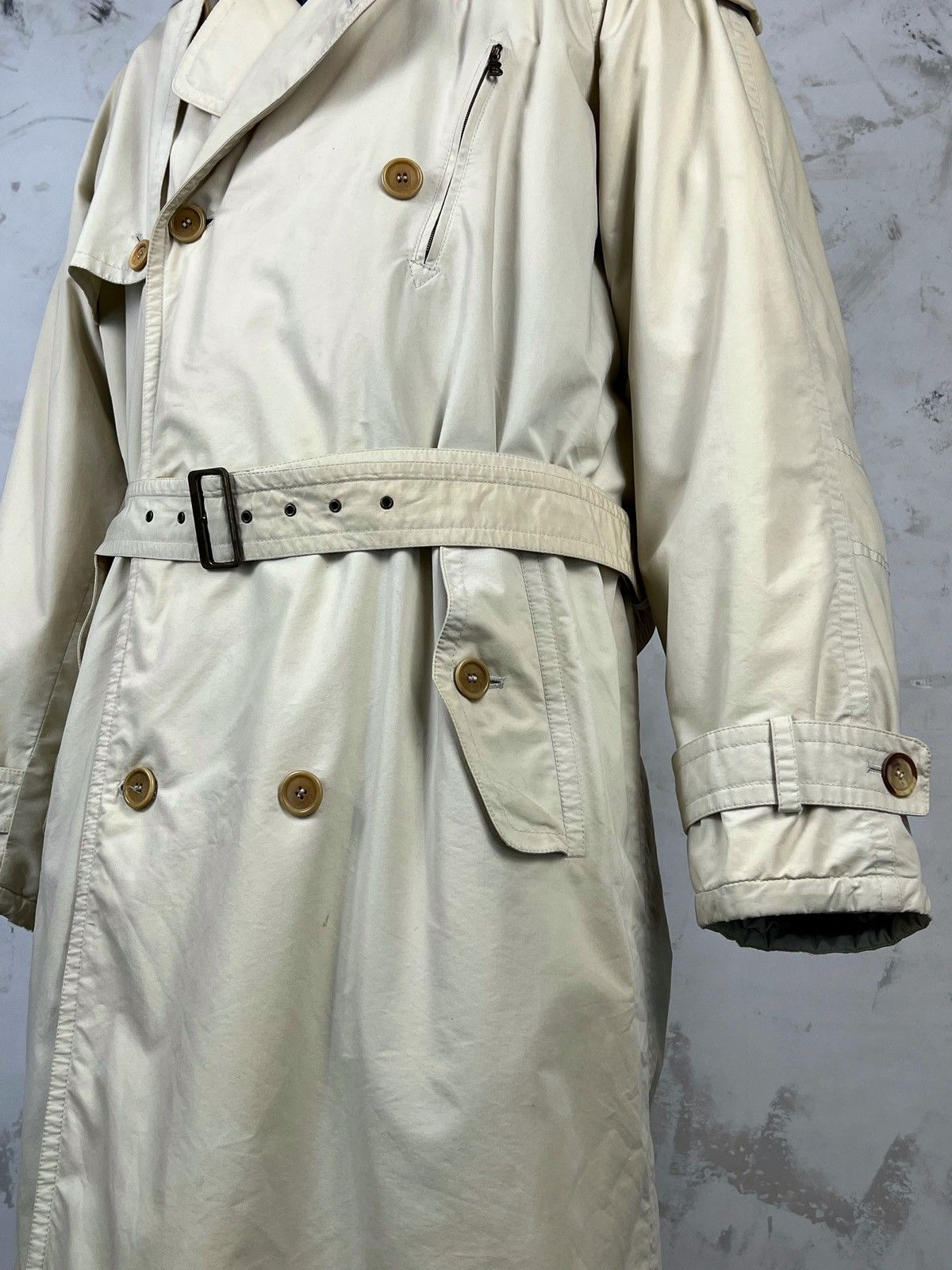 Bogner Bogner Double Breasted Trench Coat Long Jacket XL - XXL Size US XL / EU 56 / 4 - 5 Thumbnail