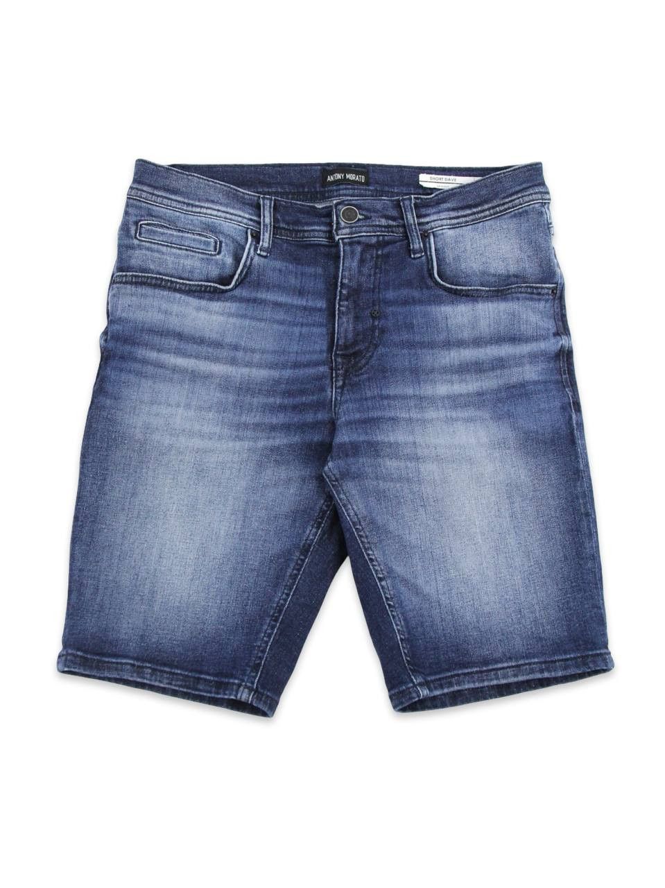 Antony Morato ANTONY MORATO Denim blue shorts Size US 30 / EU 46 - 1 Thumbnail
