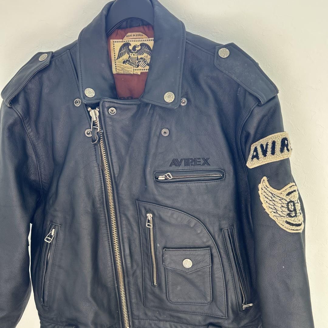 Avirex Avirex Daytona Leather Biker Jacket - M Size US M / EU 48-50 / 2 - 5 Thumbnail